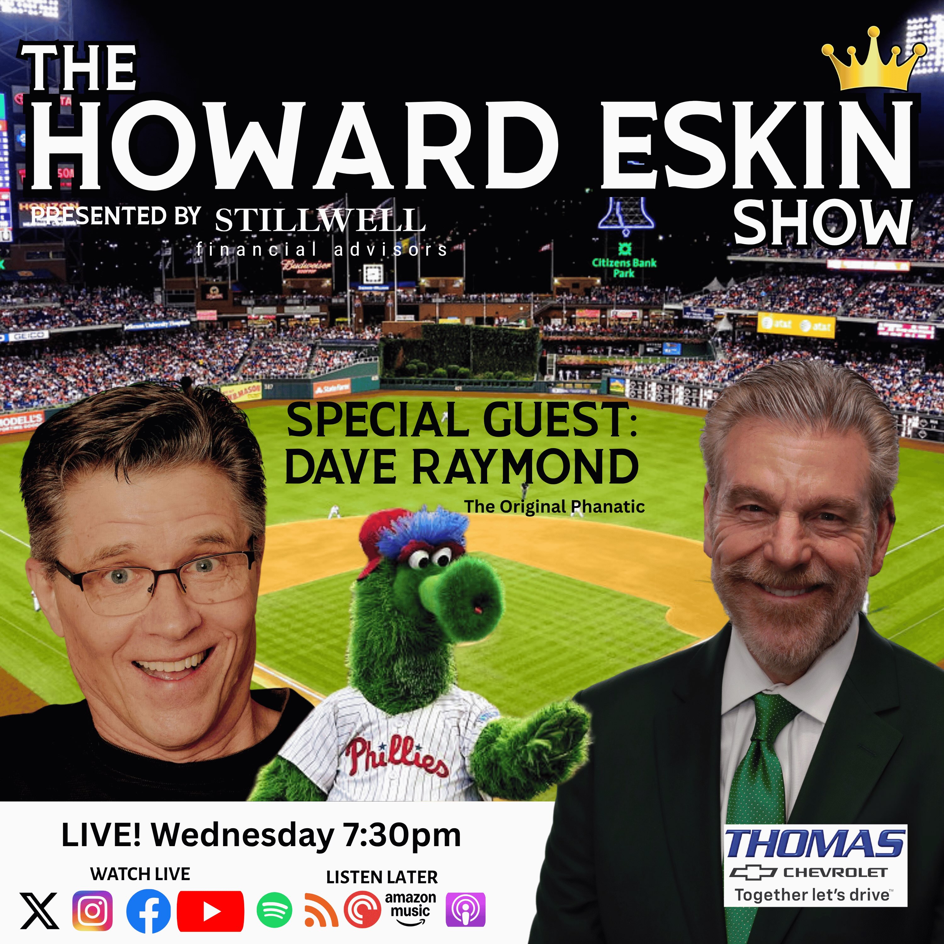 The Howard Eskin Show - #153 - Dave Raymond episode artwork