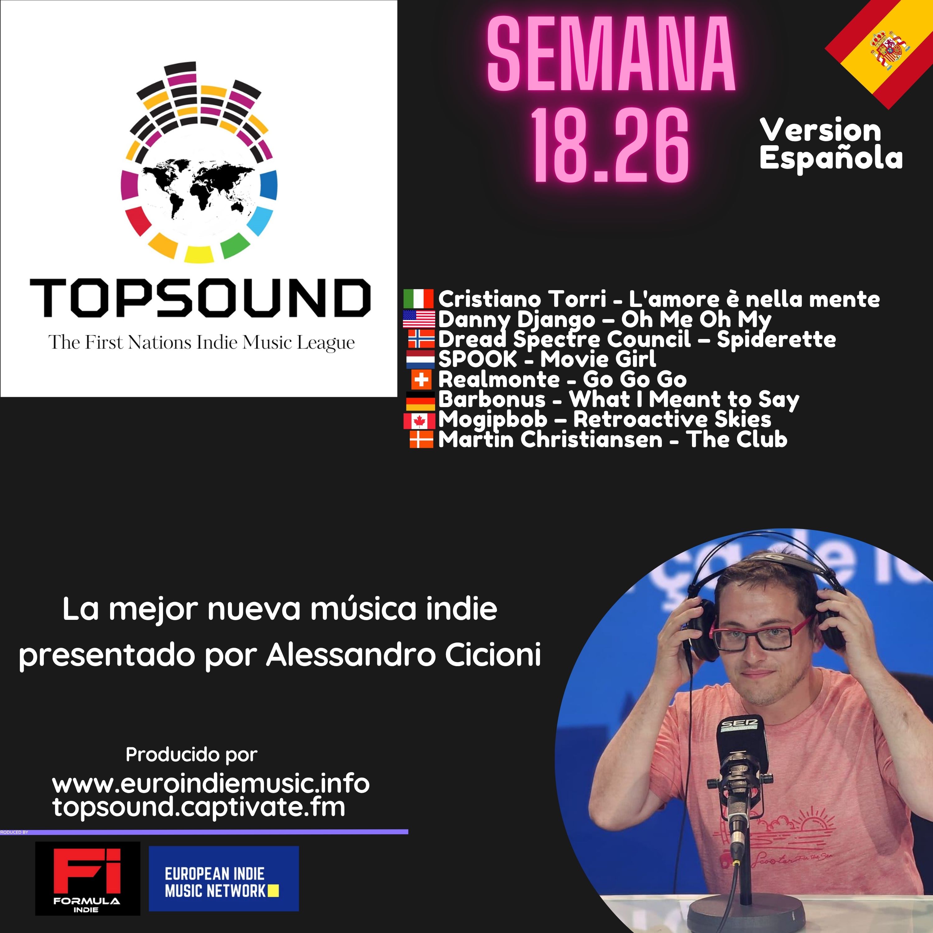 TOPSOUND WEEK 18.26 Versión Española episode artwork