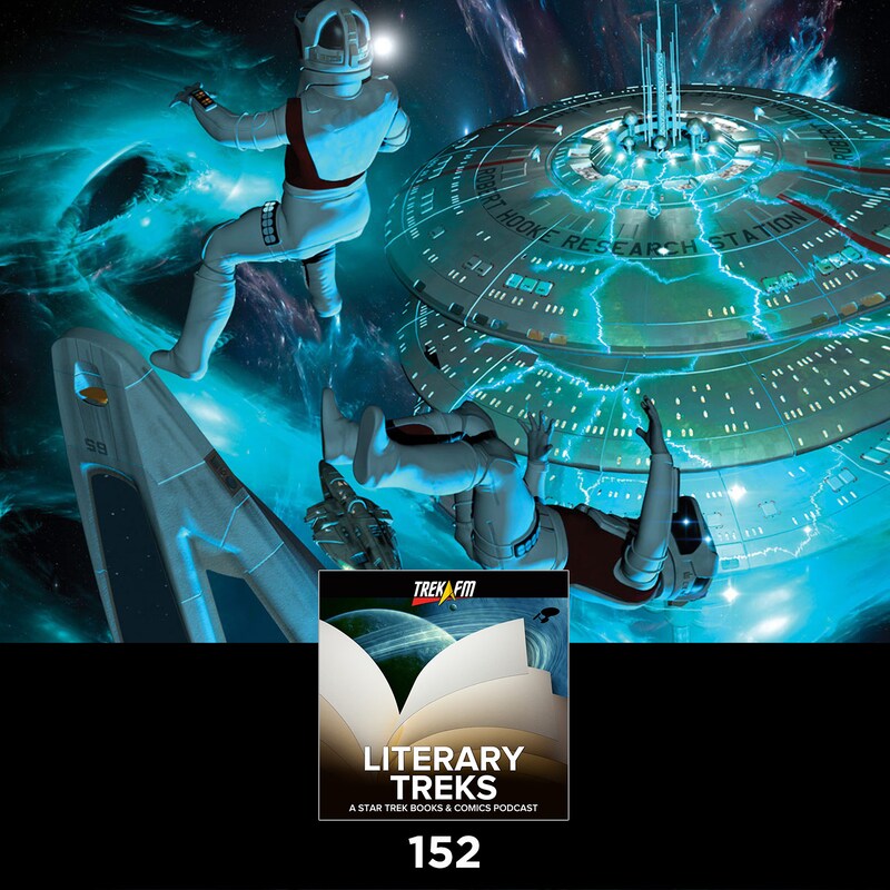 Artwork for podcast Literary Treks: A Star Trek Books and Comics Podcast