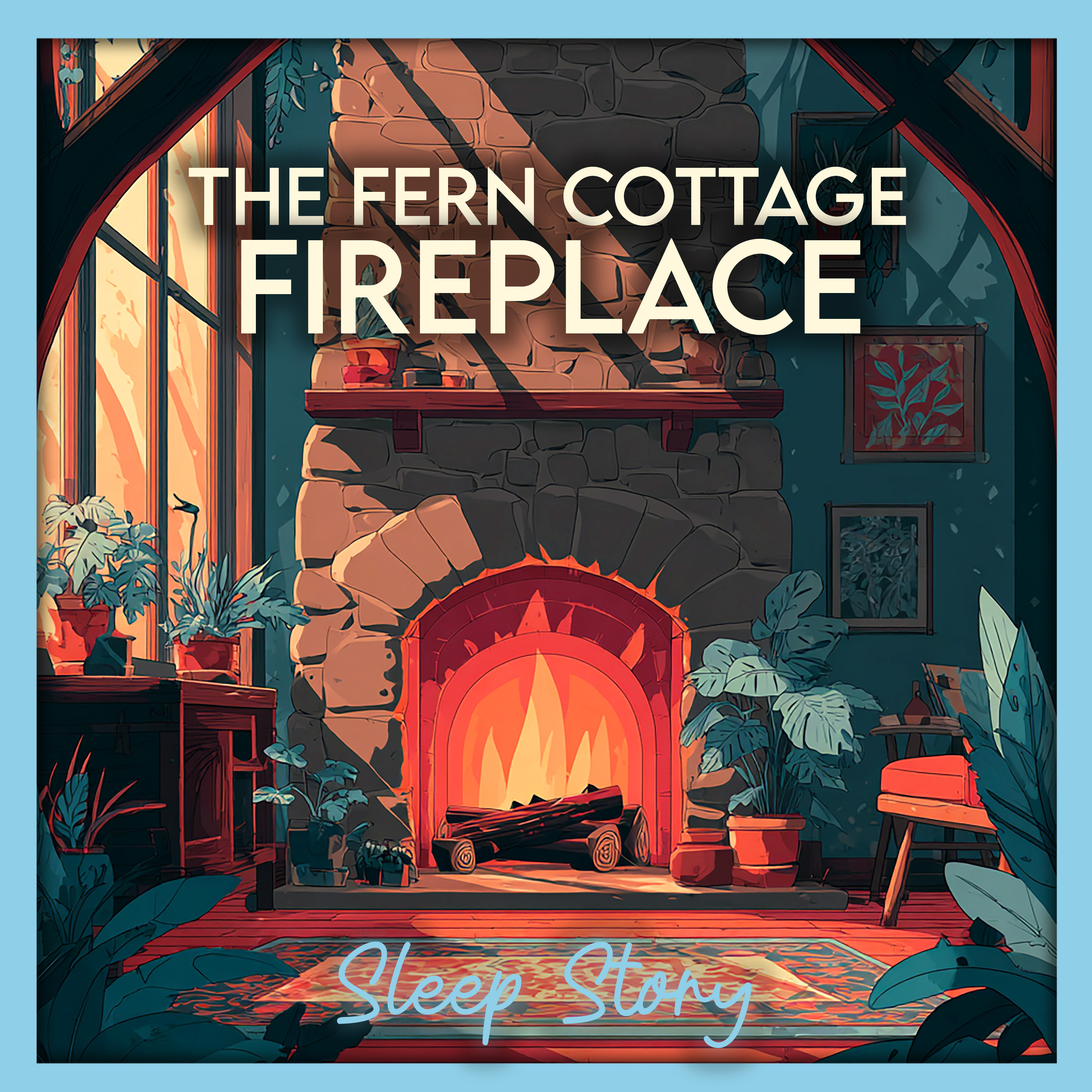 Fern Cottage by the Fire | Cozy Bedtime Story for Adults, Sleep Story for Grown Ups & Deep Sleep Relaxation | Insomnia Relief Story