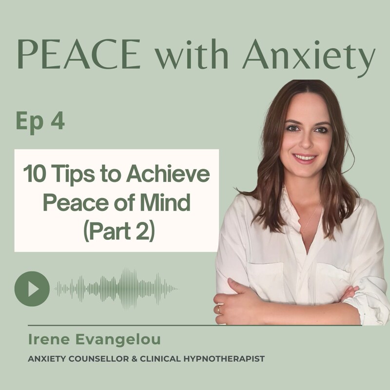 Artwork for podcast PEACE with Anxiety: Heal High functioning Anxiety and Overthinking