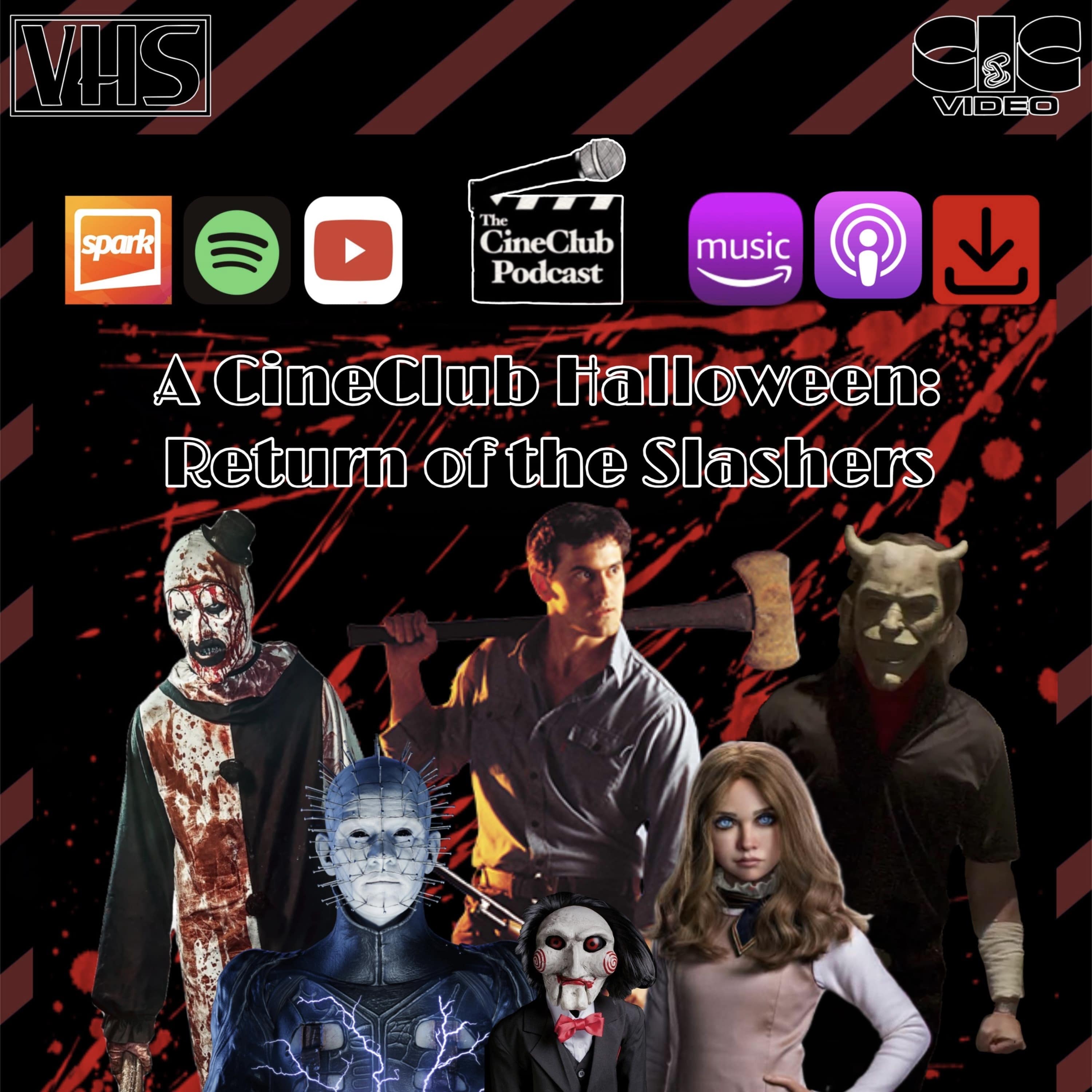 A CineClub Halloween: Return of the Slashers episode artwork