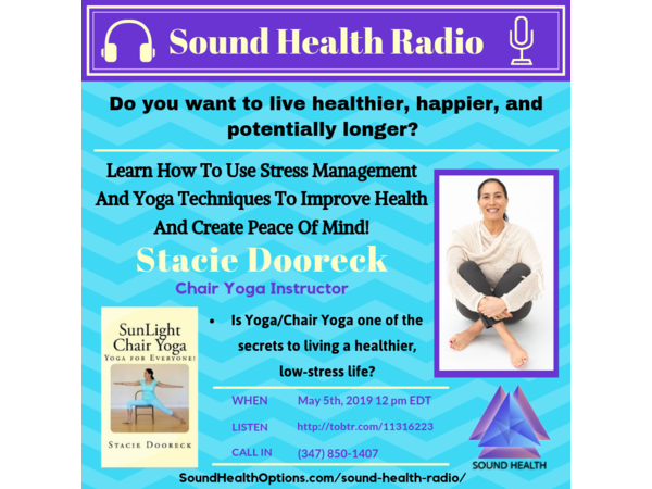 Stacie Dooreck- How Stress Management And Yoga Can Improve Your Health! episode artwork
