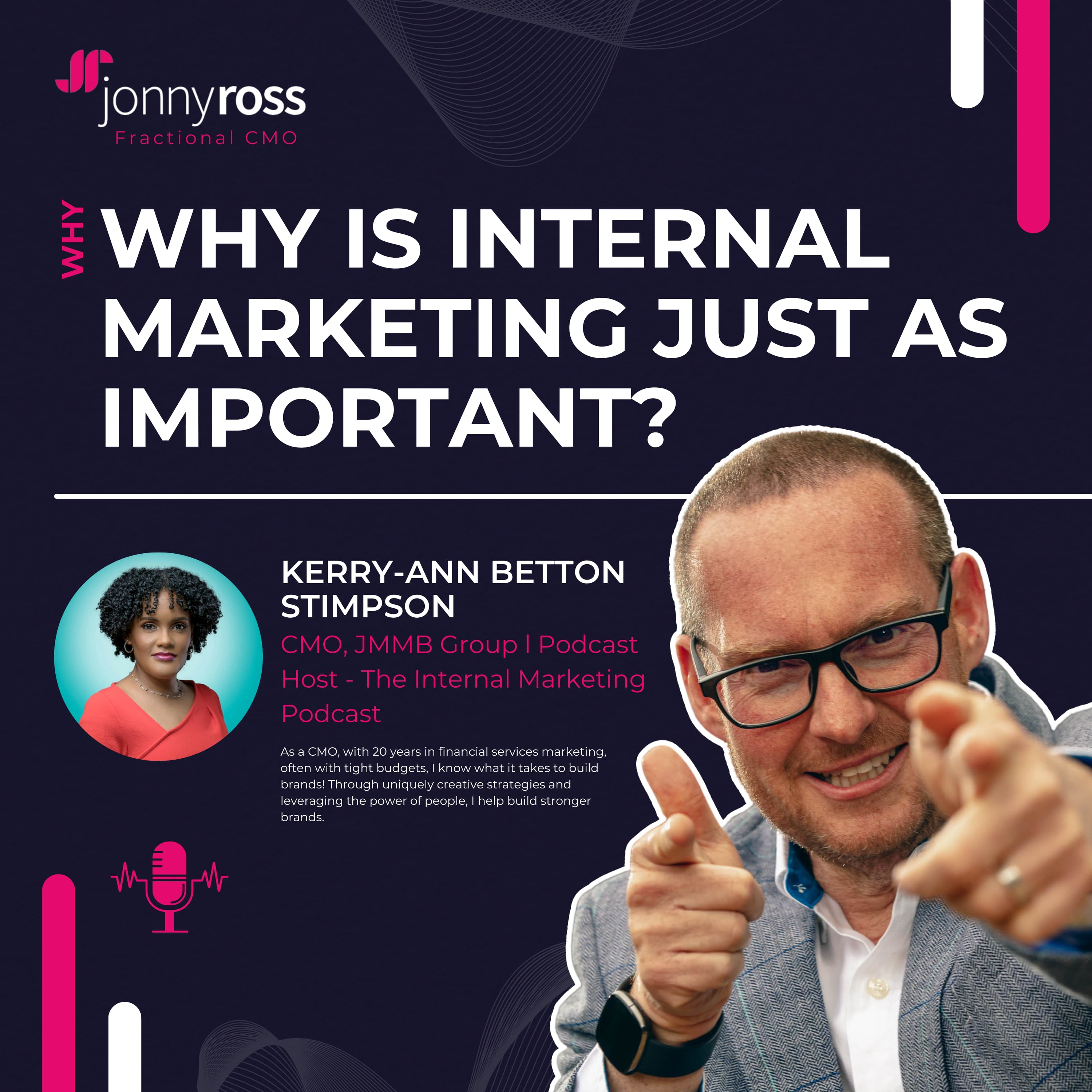 #72 Why is internal marketing just as important? with Kerry-Ann Betton Stimpson episode artwork