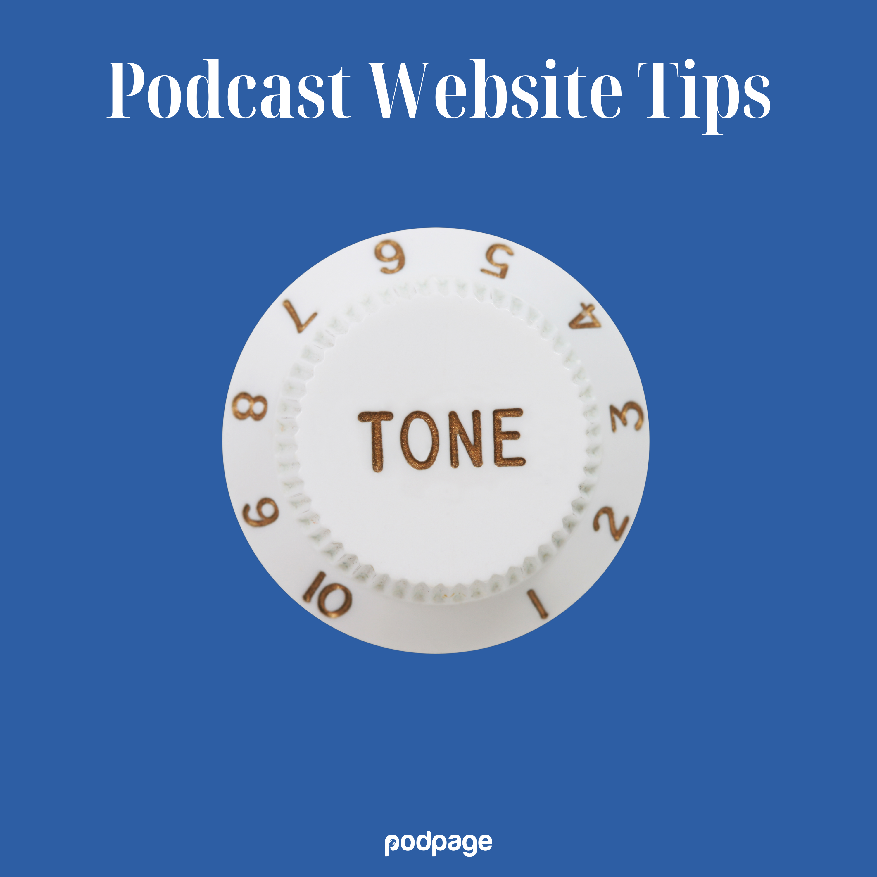 Does your website match the tone of your show?