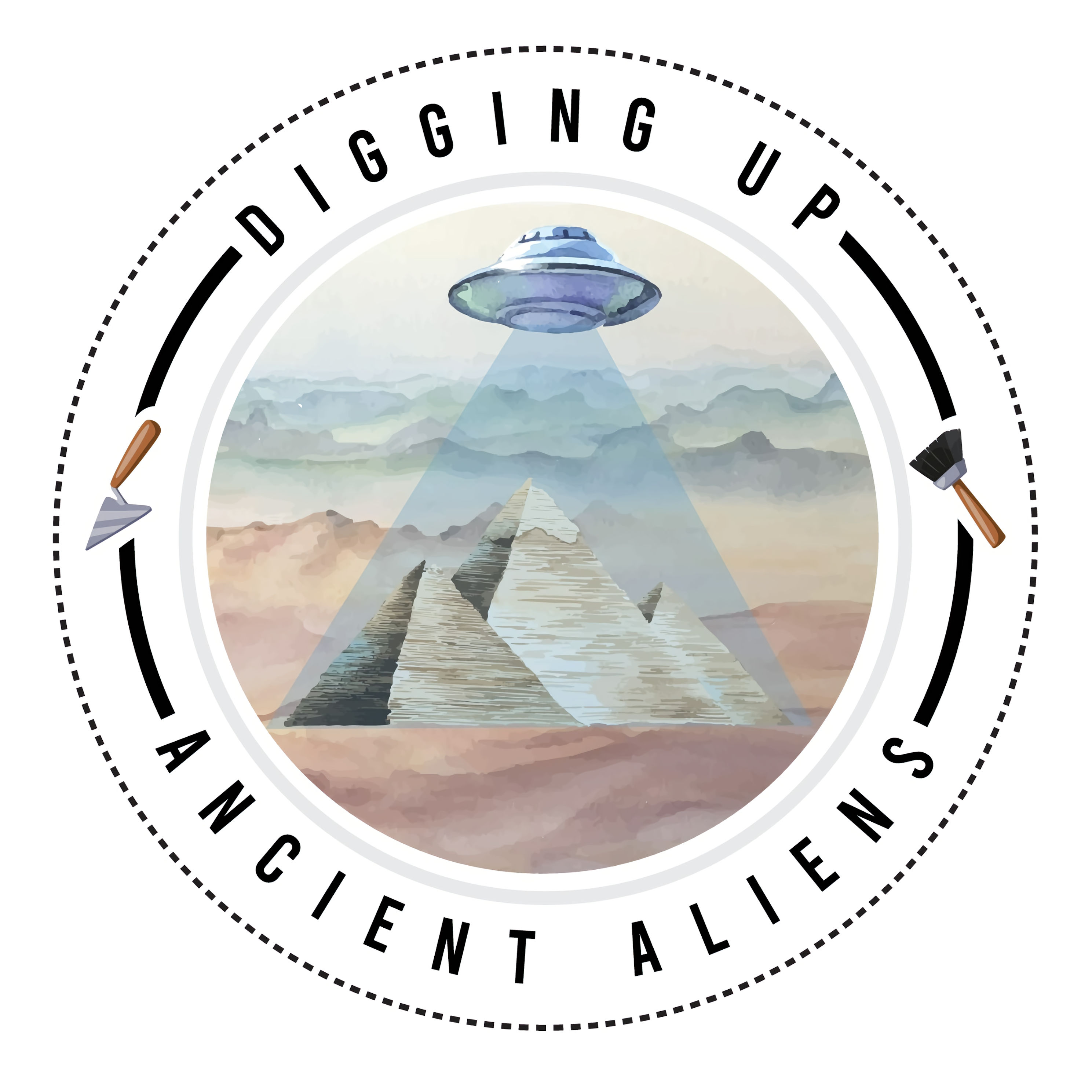 Artwork for podcast Digging Up Ancient Aliens