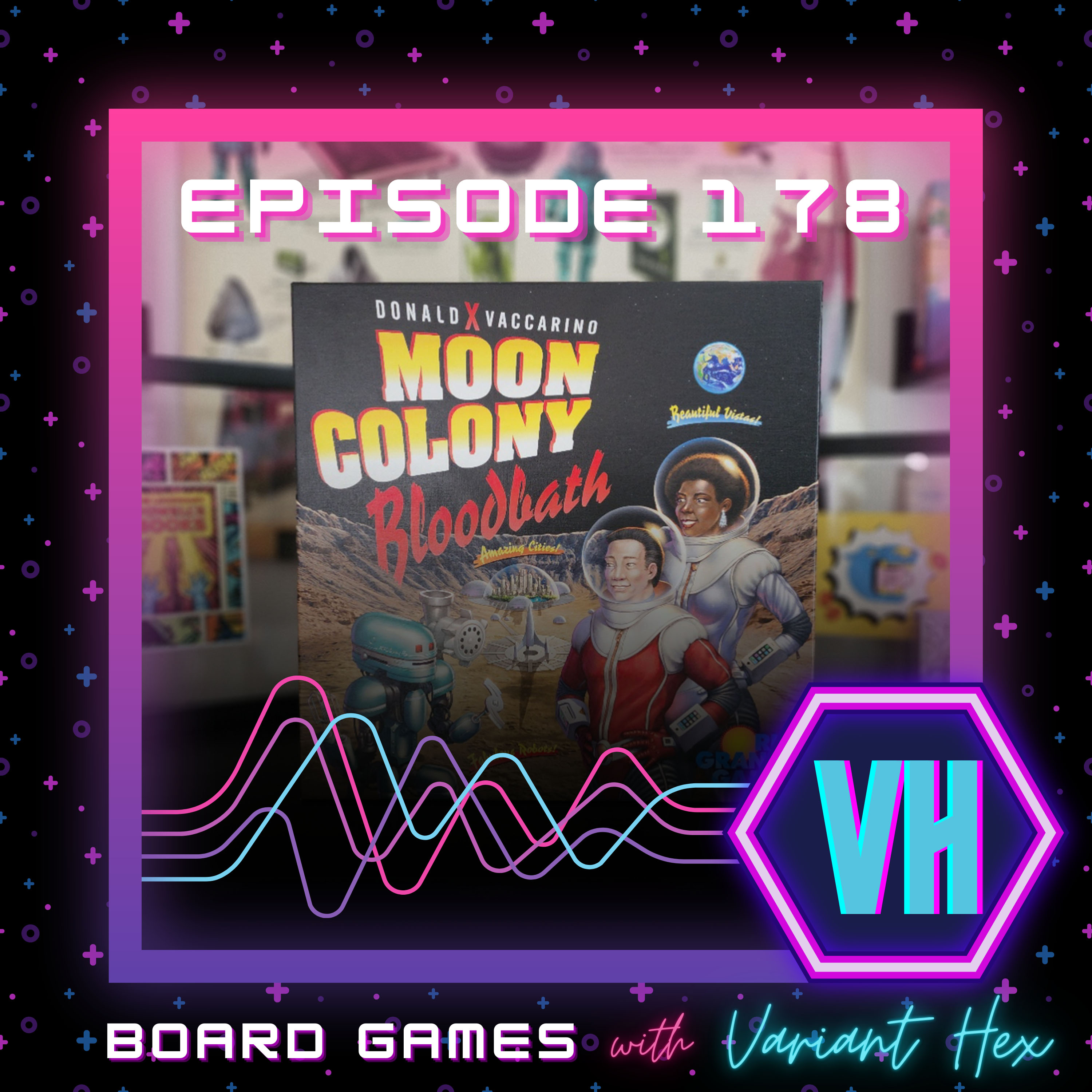 178: Board Game Review: Moon Colony Bloodbath episode artwork