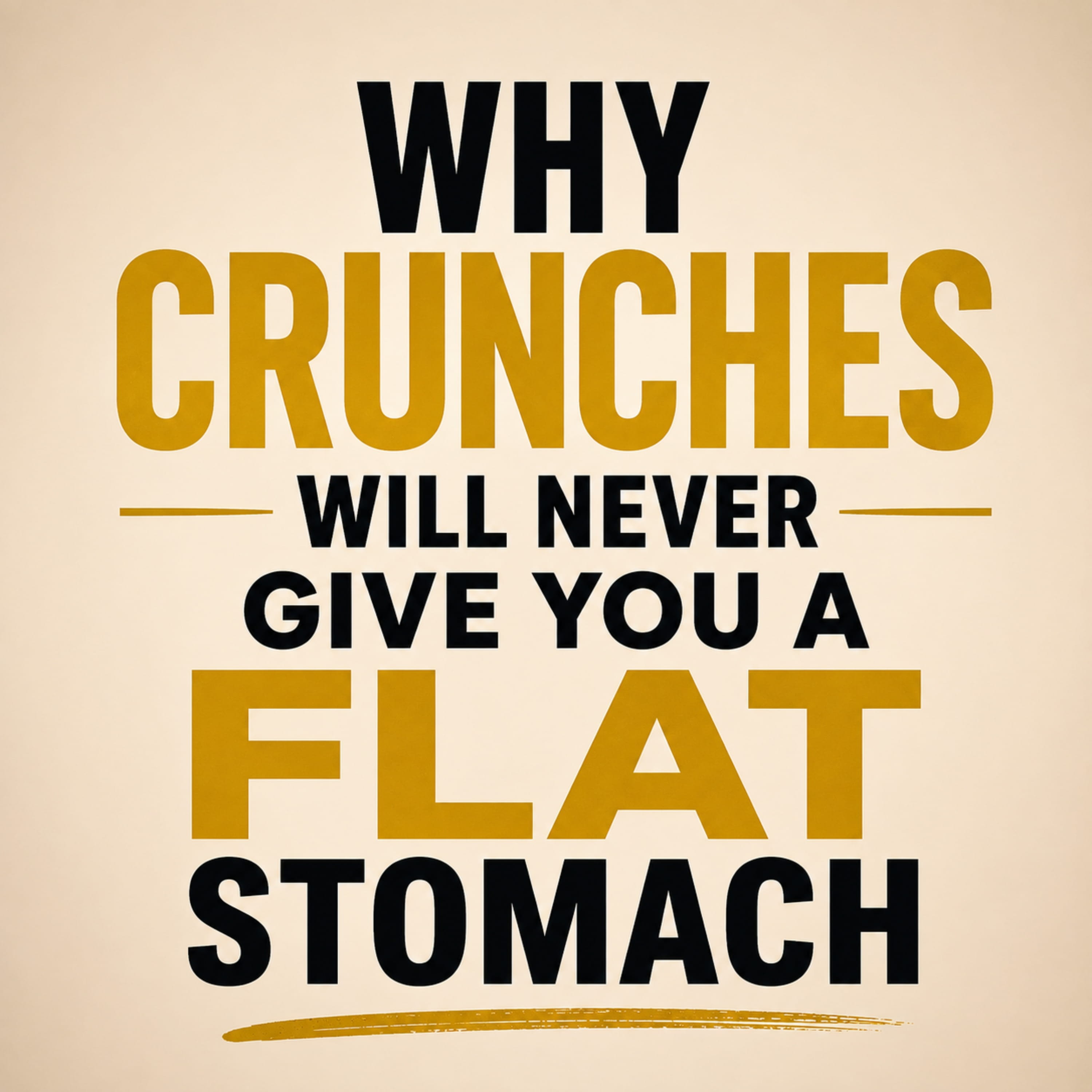 Why Crunches Will Never Give You a Flat Stomach episode artwork
