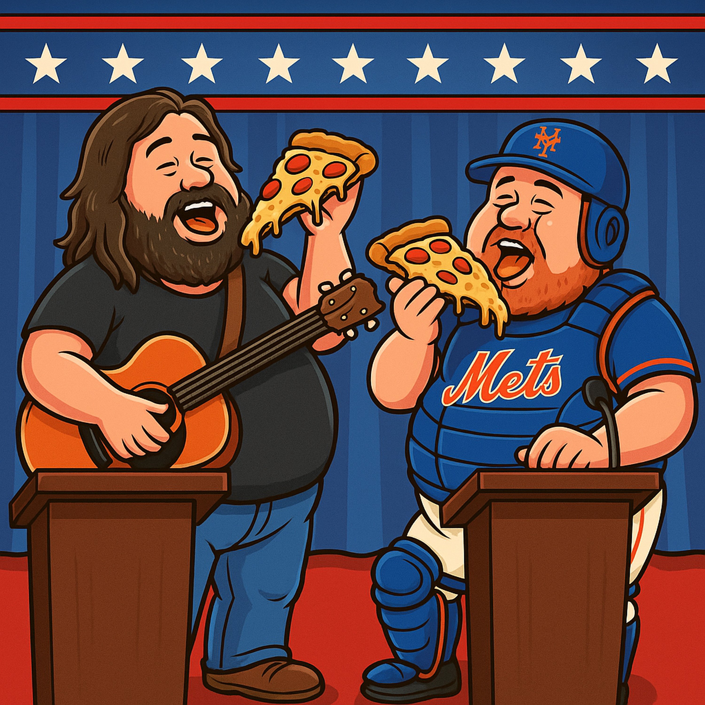 What If: A Fat Guitarist and a Washed-Up Catcher Run for Office? episode artwork