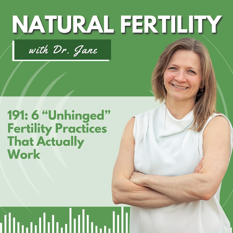 Artwork for podcast Natural Fertility with Dr. Jane