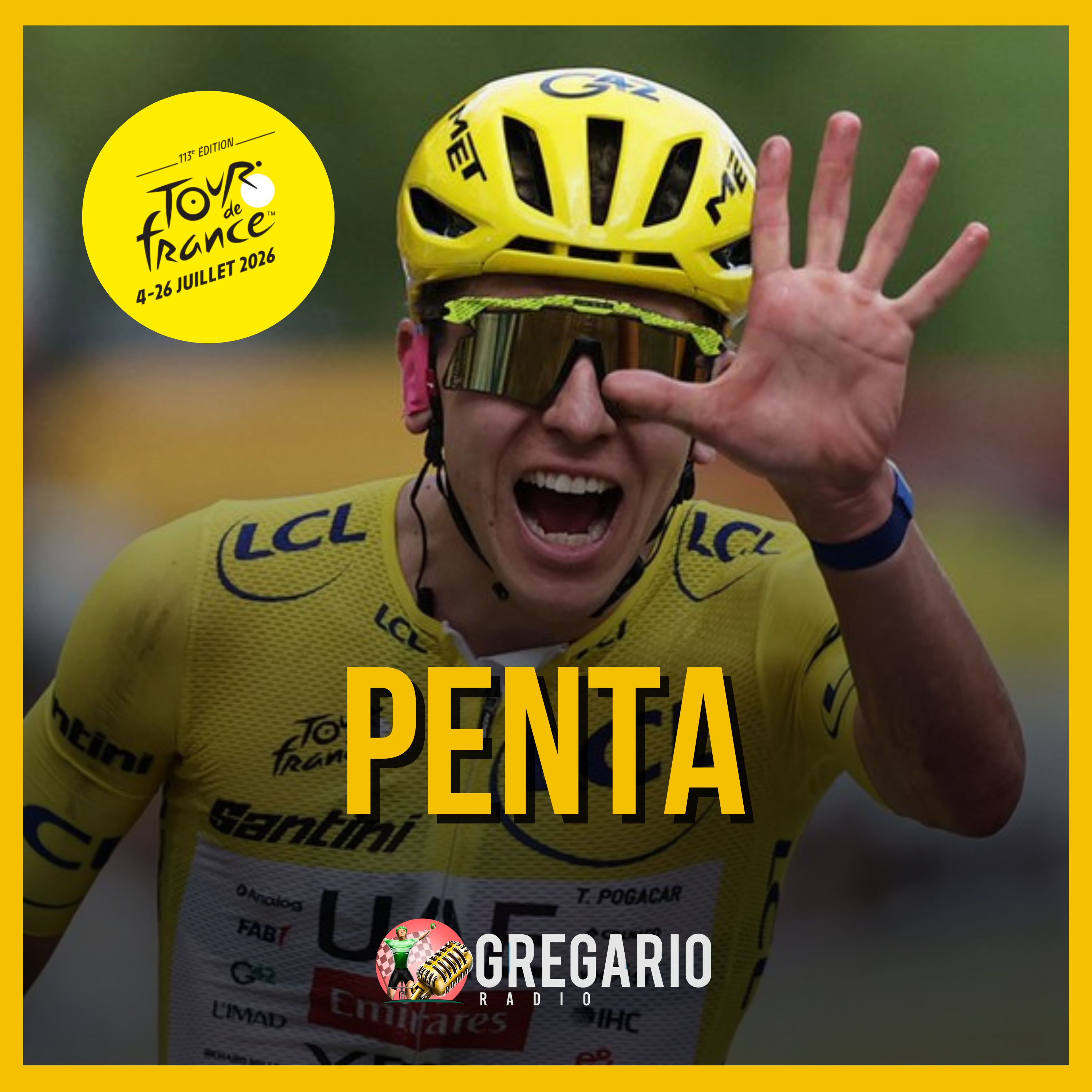 RADIO - POGACAR PENTACAMPEÃO DO TOUR episode artwork