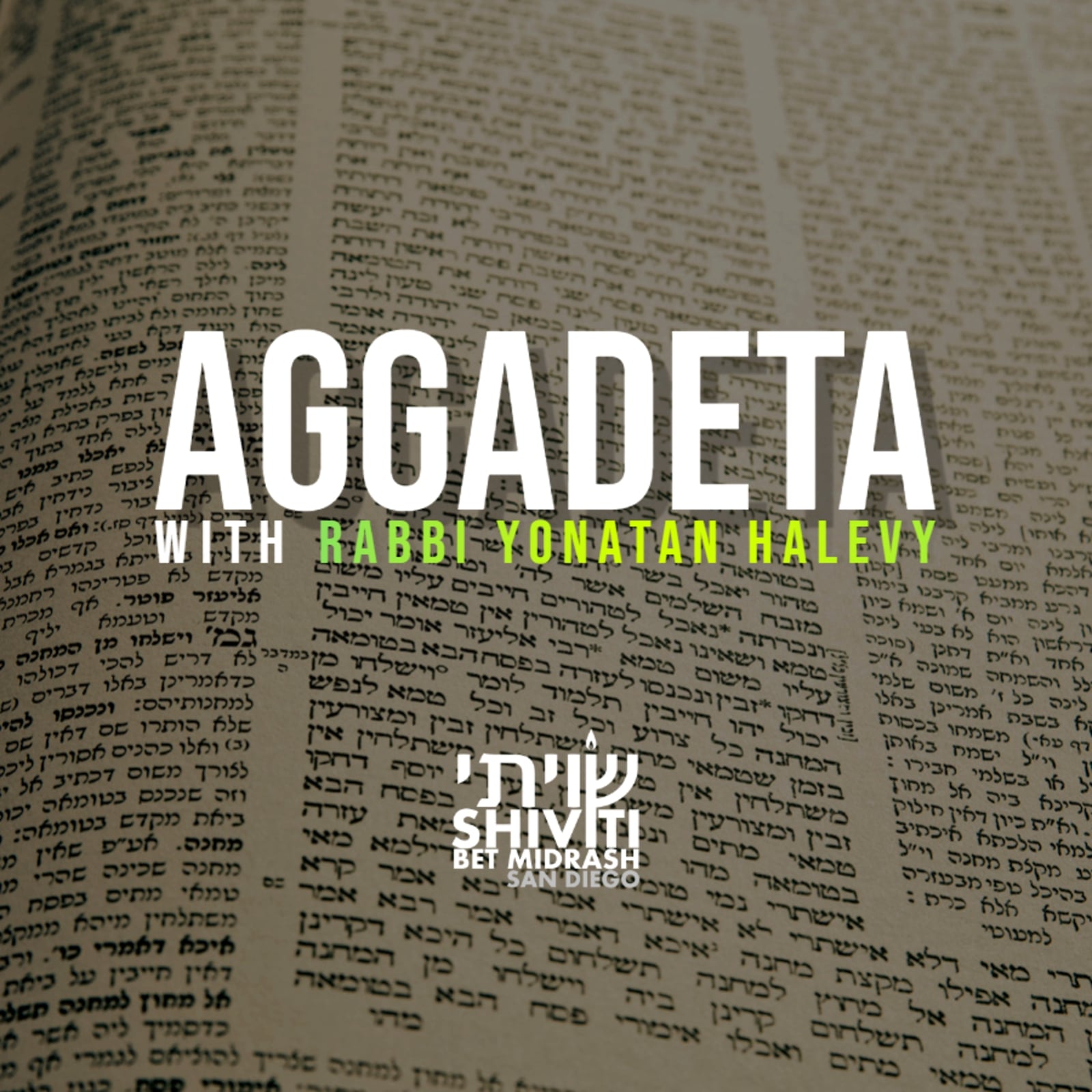 Artwork for Aggadeta: Shiviti Kollel Talmud Track