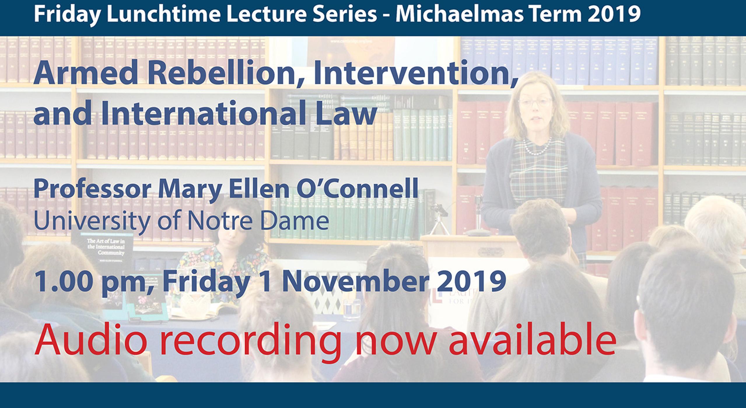 LCIL International Law Centre Podcast