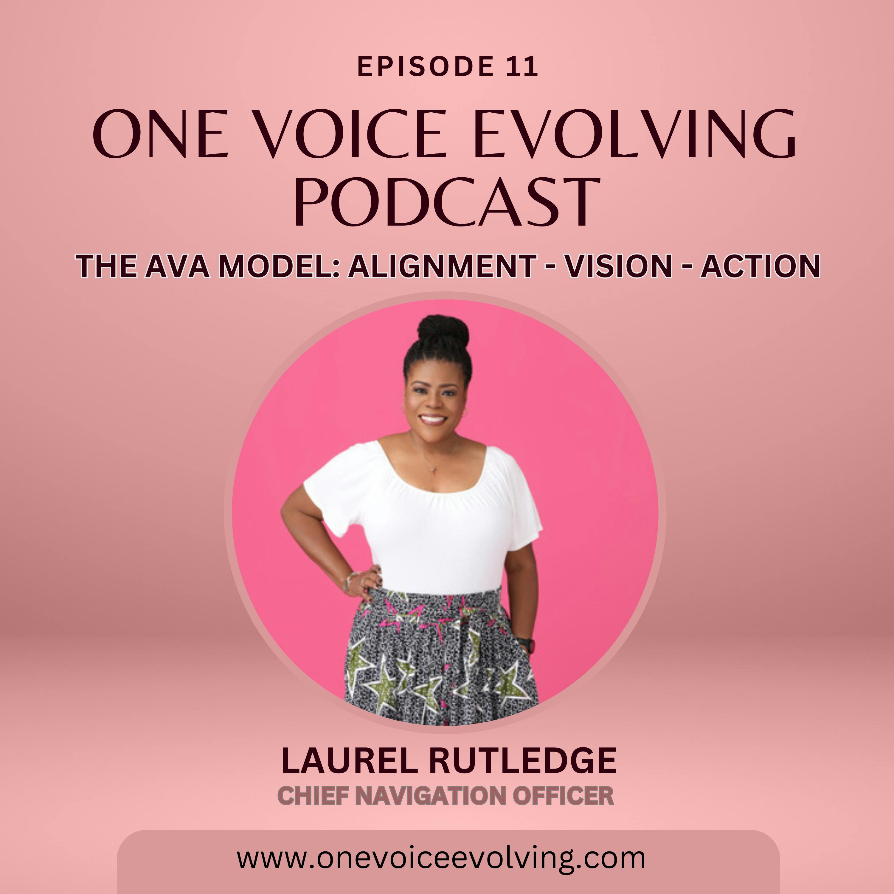 EP 11 | Learning the AVA Model (Alignment/Vision/Action) with Laurel Rutledge episode artwork