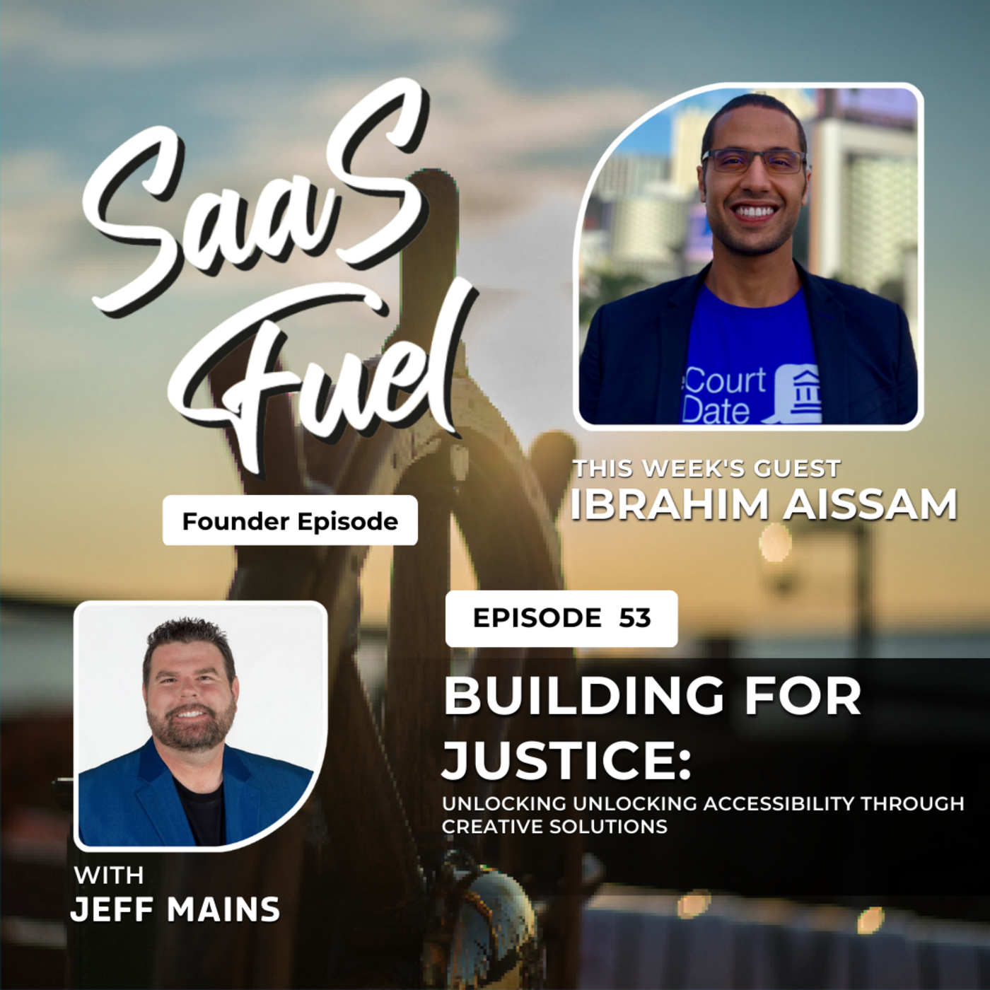 053 Ibrahim Aissam - Building for Justice: Unlocking Accessibility Through Creative Solutions episode artwork