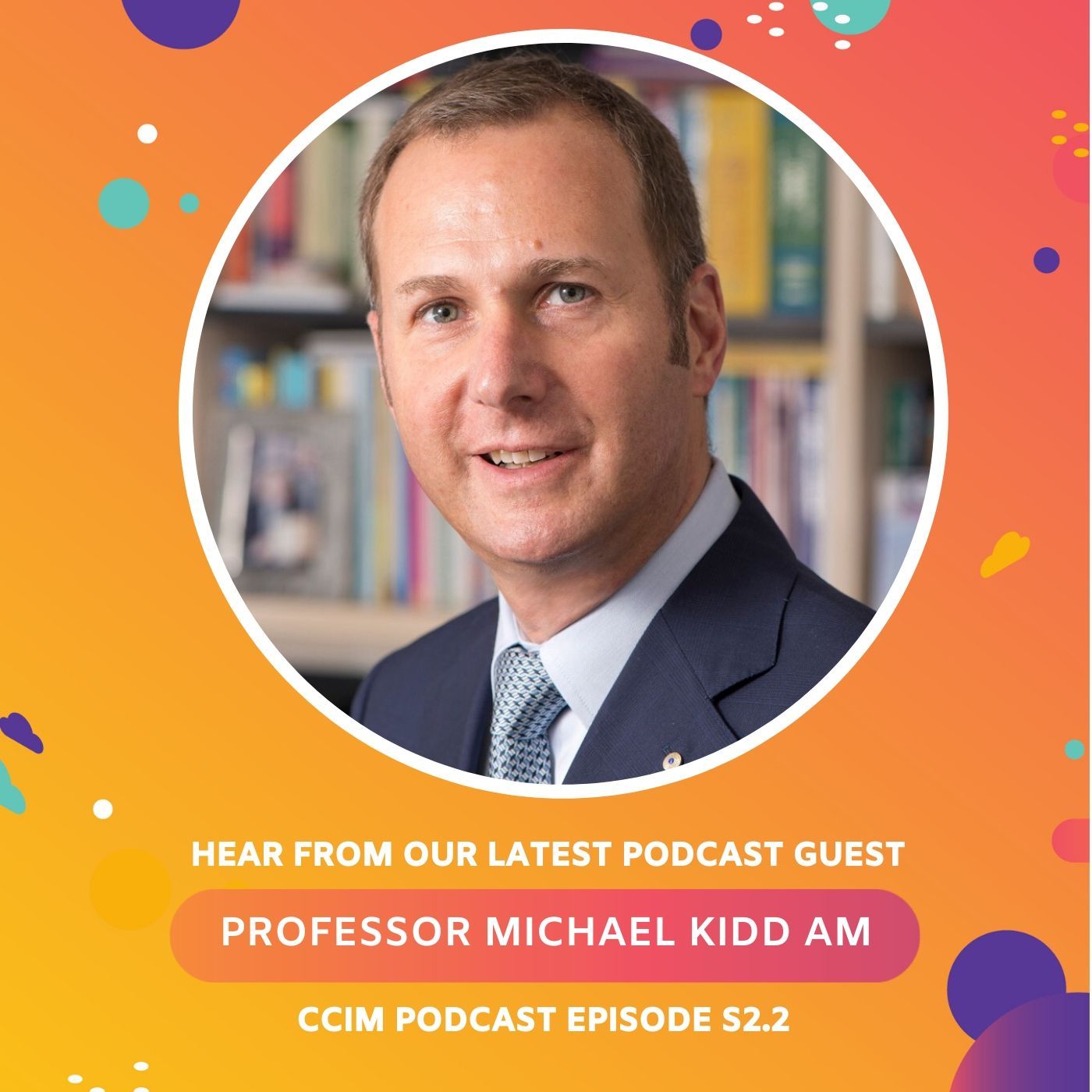Professor Michael Kidd AM episode artwork