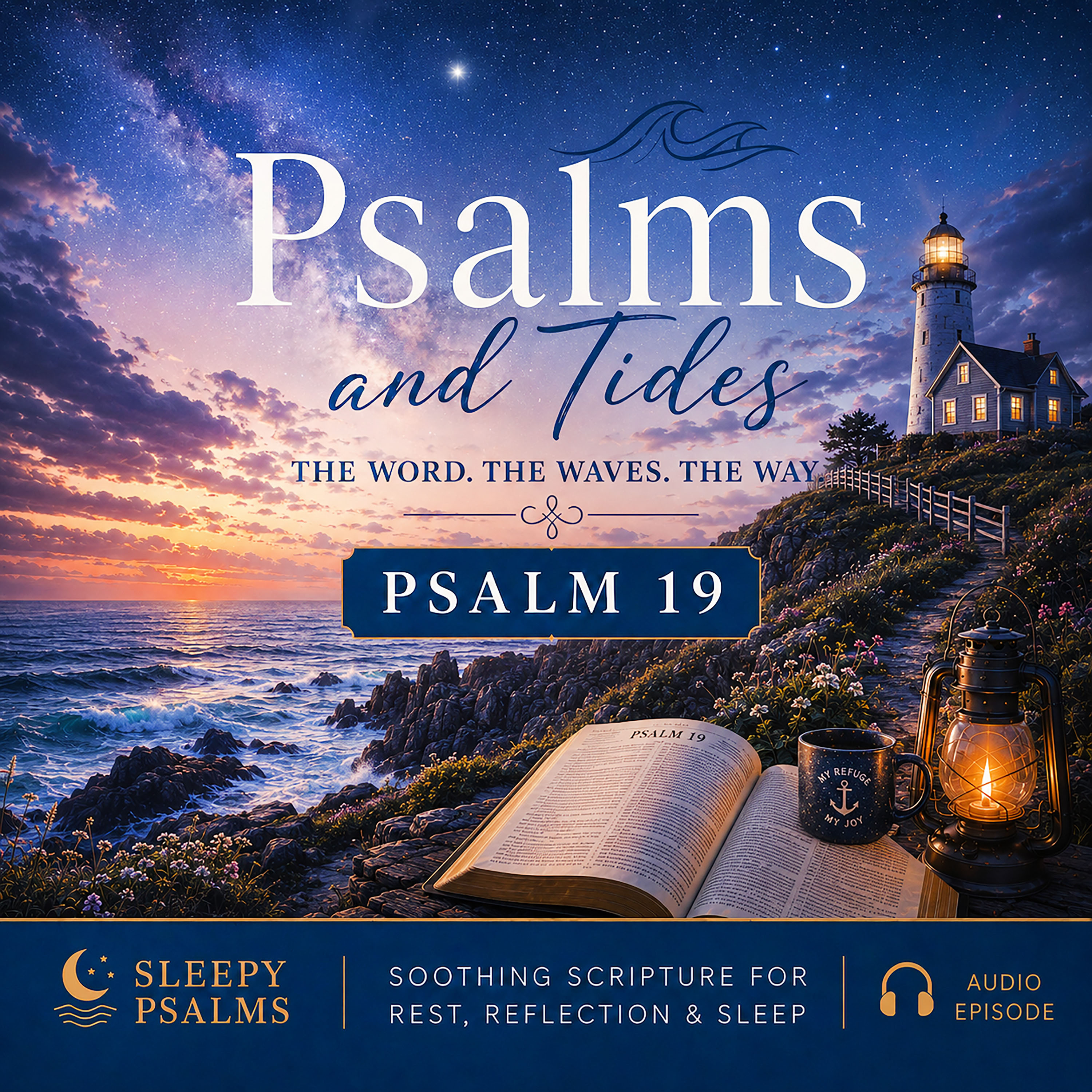 Psalm 19 with Ocean Waves | Psalms and Tides