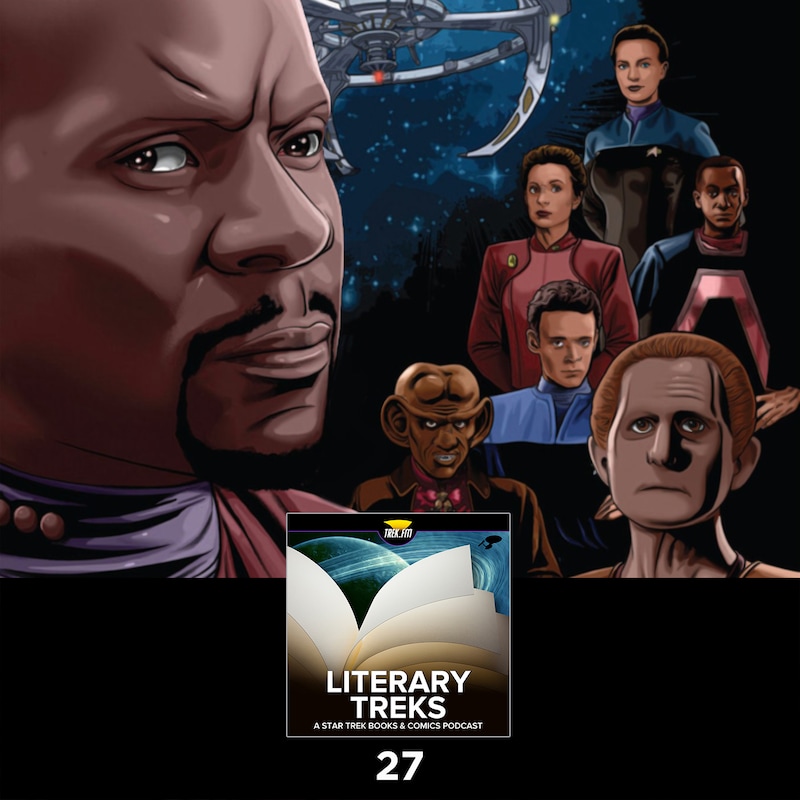 Artwork for podcast Literary Treks: A Star Trek Books and Comics Podcast