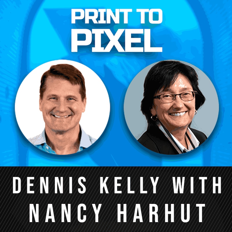 Artwork for podcast Print to Pixel