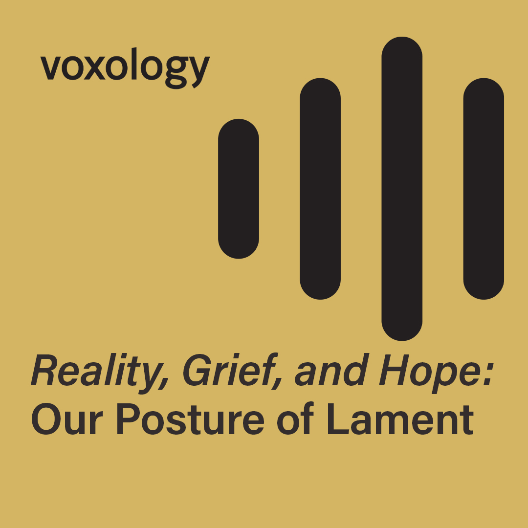 Reality, Grief, and Hope: Our Posture of Lament
