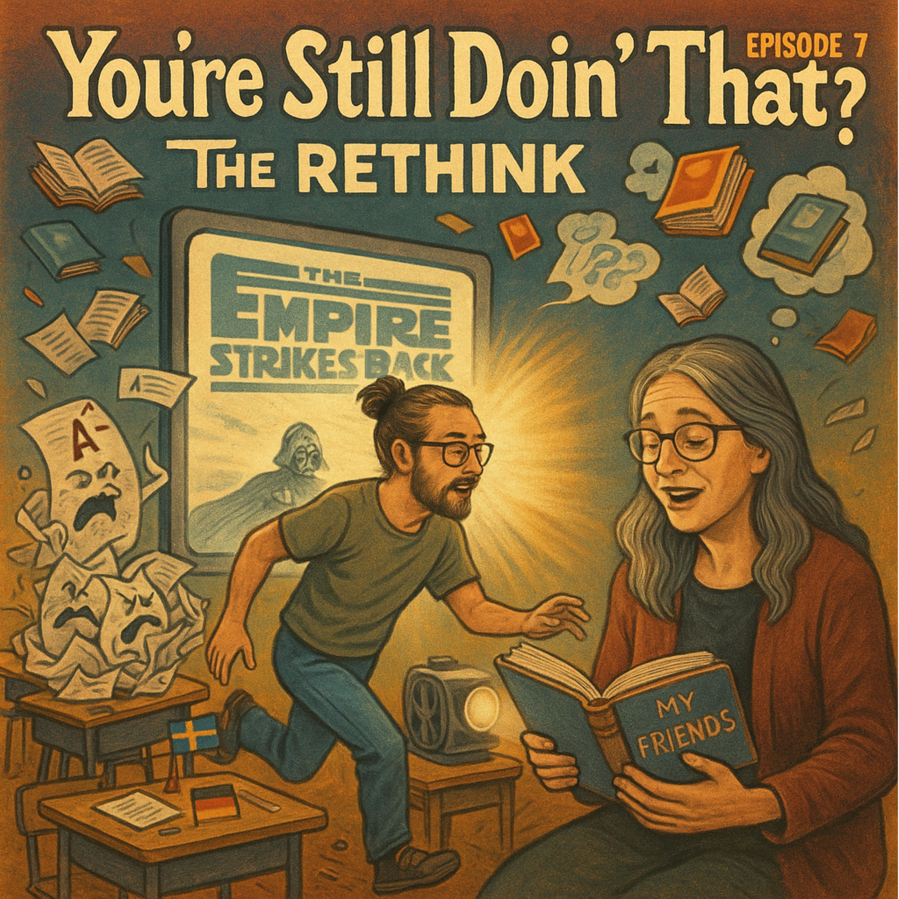 Tested, Tired, and Telling Stories episode artwork