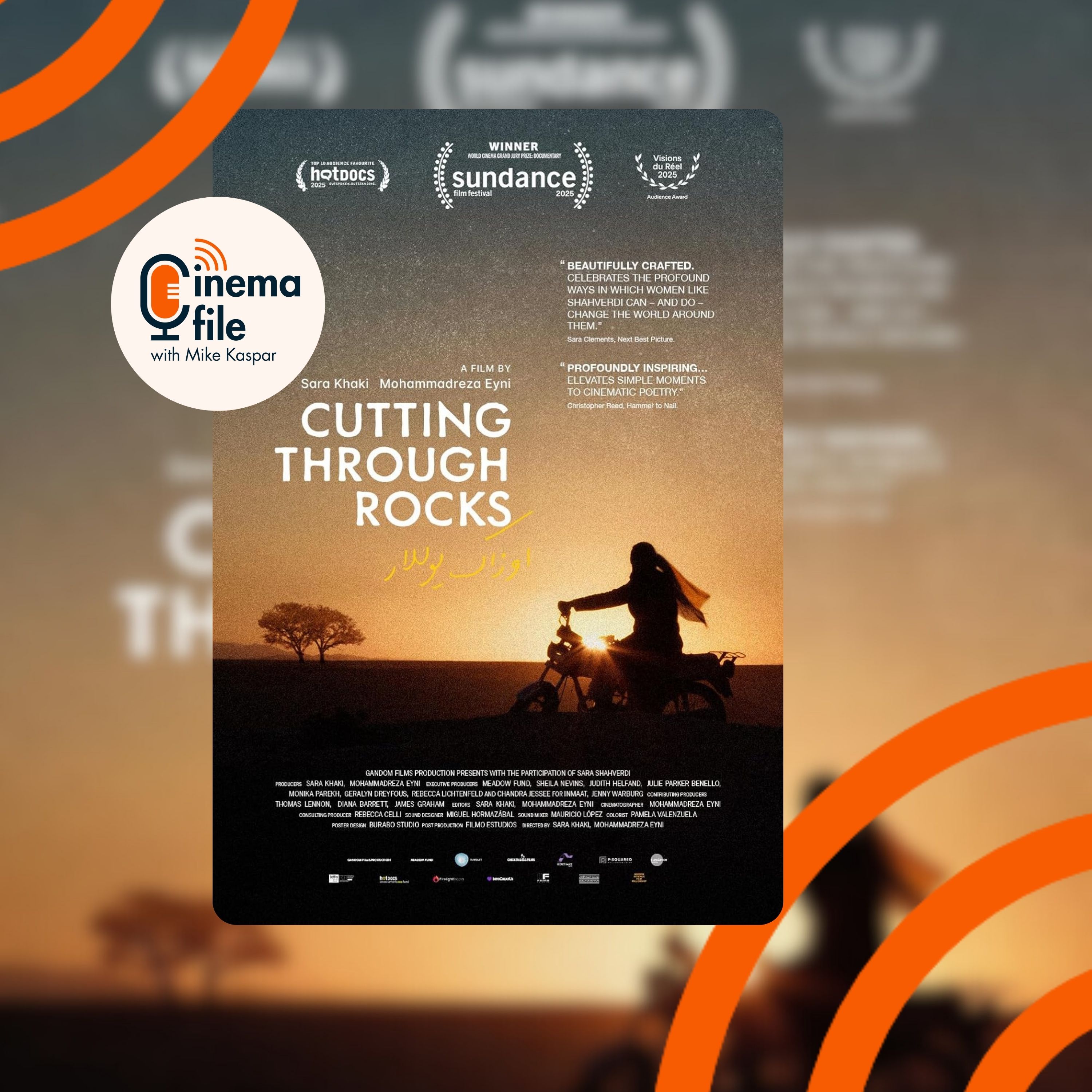 *Oscar Shortlist - Cutting Through Rocks - Co-directors Sara Khaki & Mohammadreza Eyni episode artwork