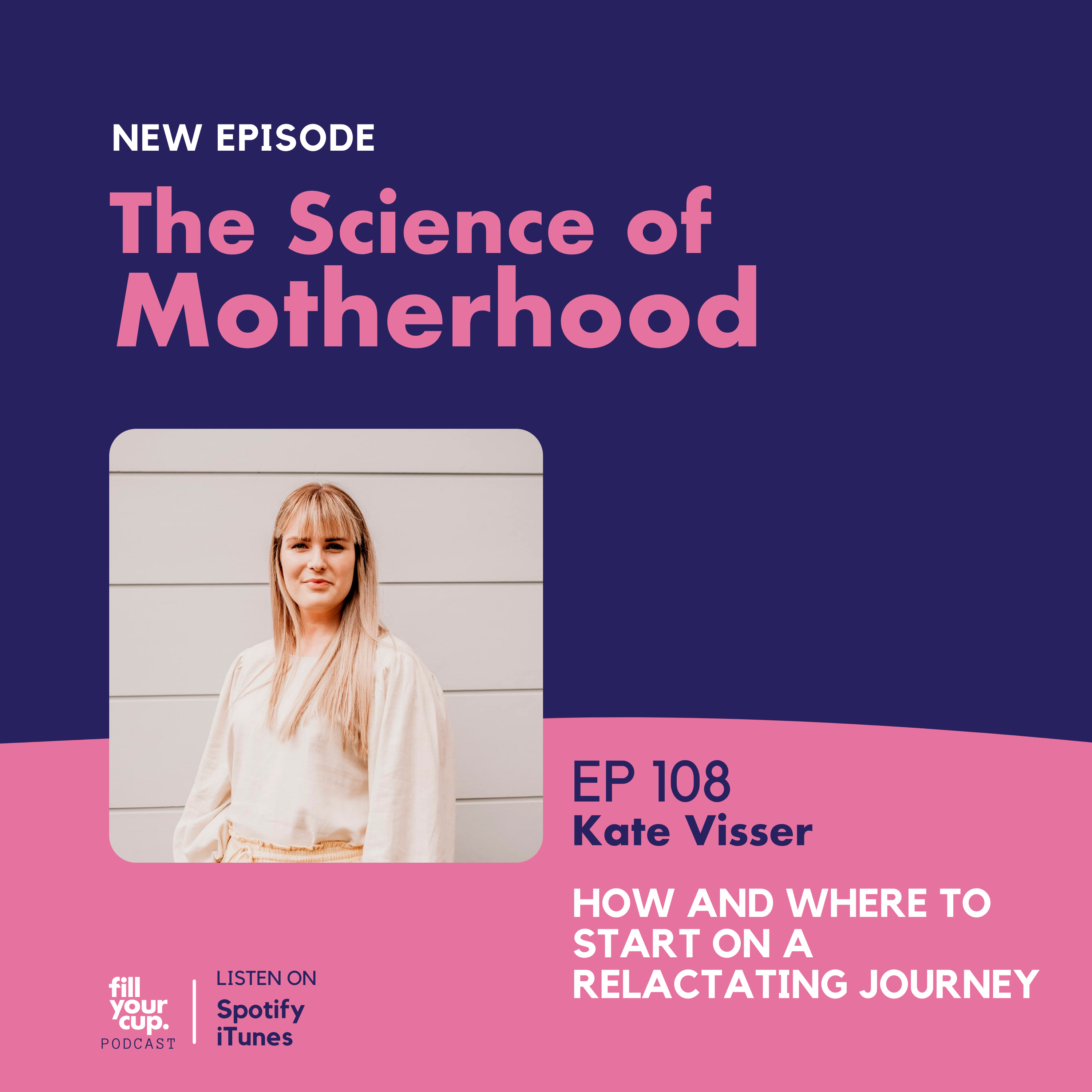 Ep 108. Kate Visser - How and where to start on a relactating journey