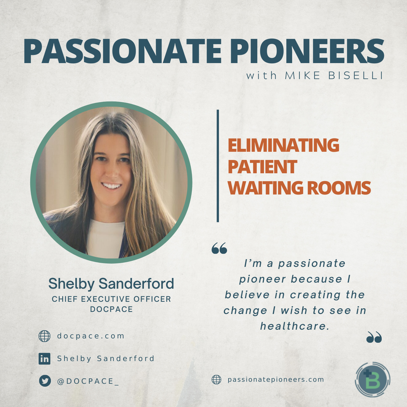 Eliminating Patient  Waiting Rooms with Shelby Sanderford