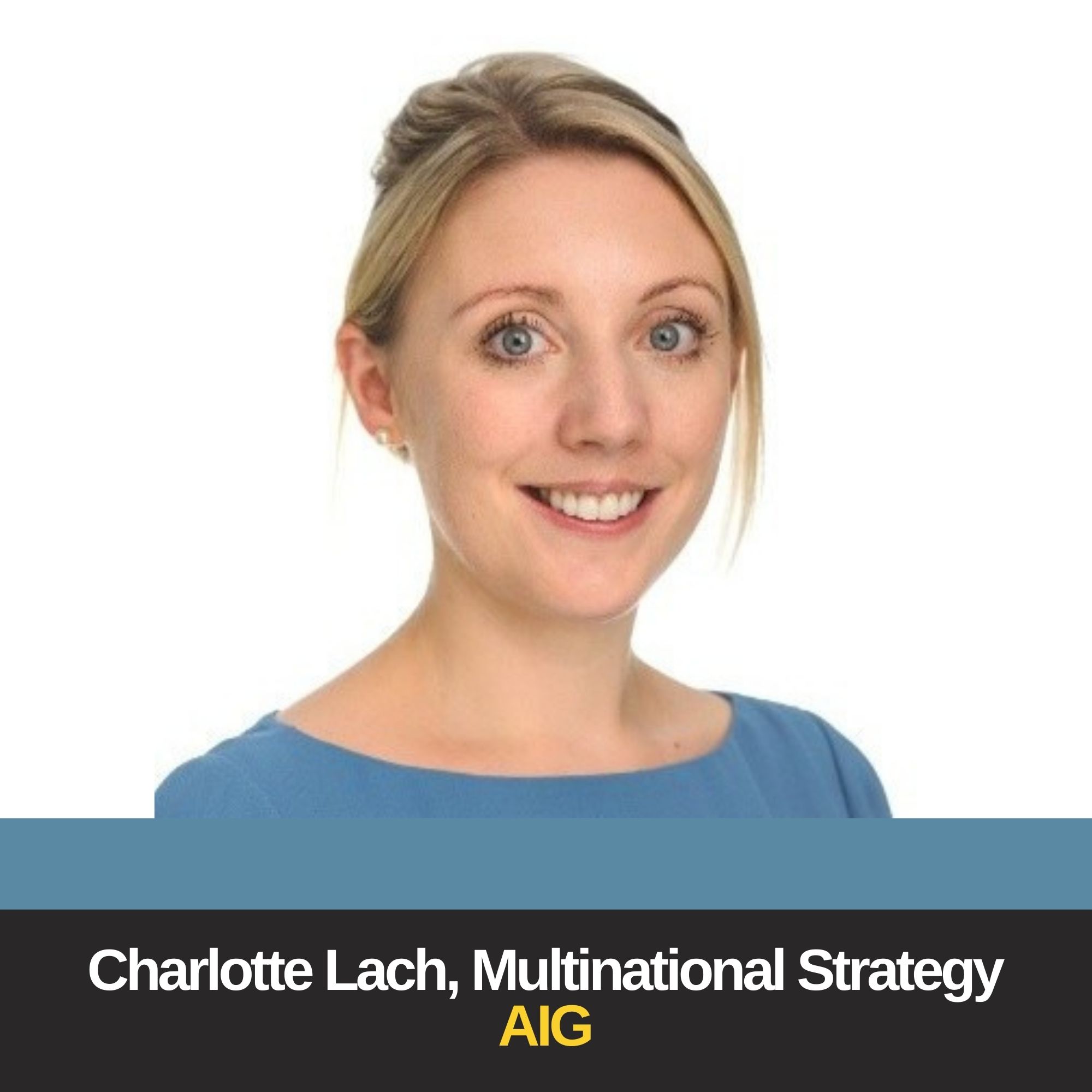 Search for Opportunity - with Charlotte Lach, Head of Global Multinational Strategy & Change at AIG