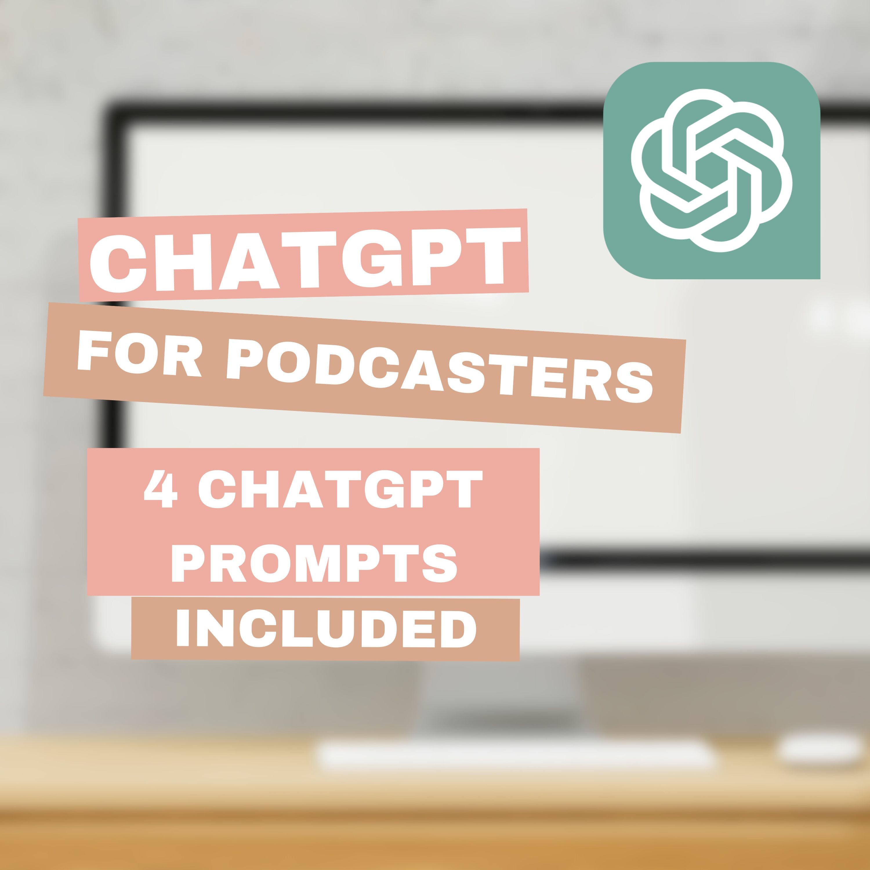 Ep 33: ChatGPT for Podcasters: How to Write High-Quality Show Notes in Minutes