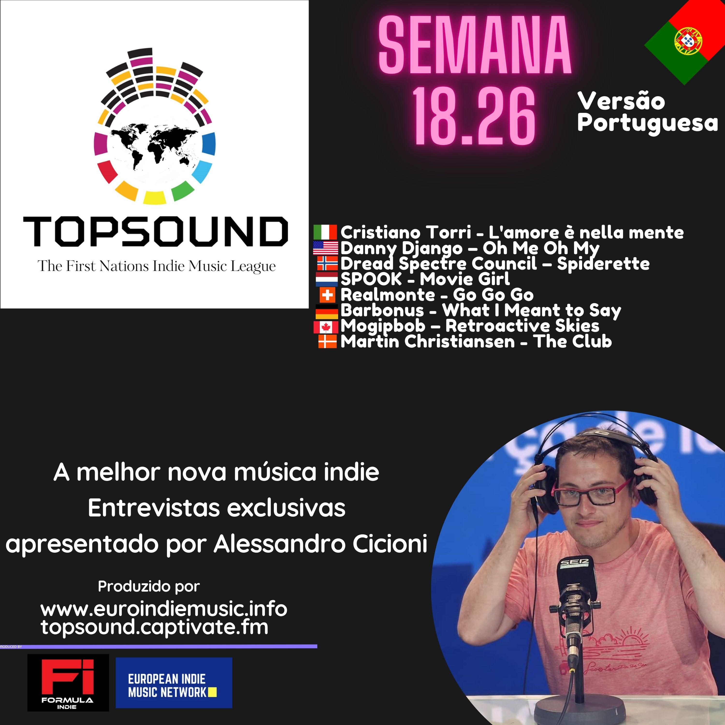 TOPSOUND WEEK 18.26 Versão Portuguesa episode artwork