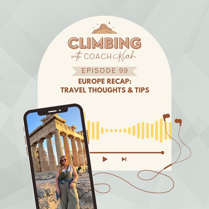 Artwork for podcast Climbing with Coach Kiah