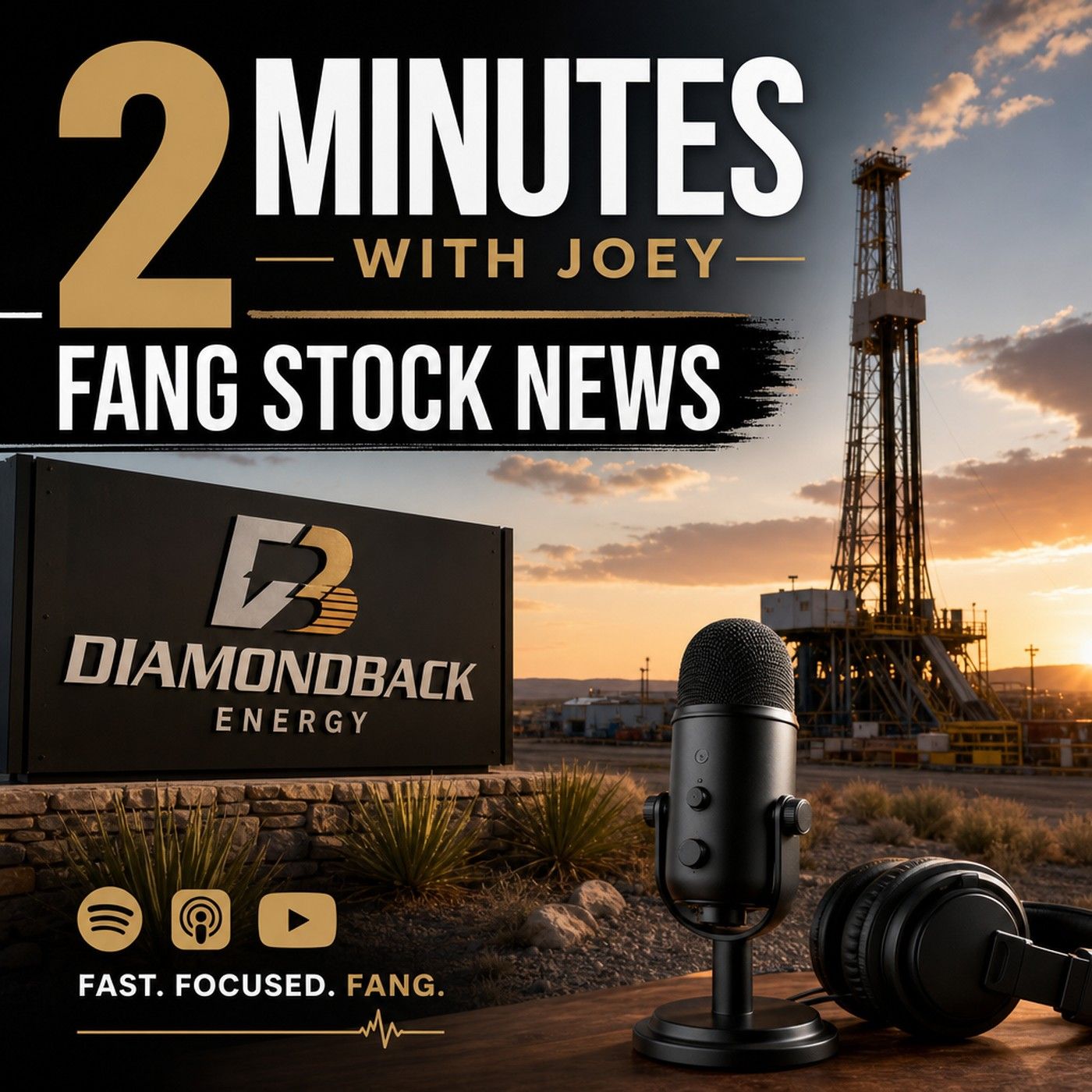2 Minutes with Joey - FANG Stock News podcast artwork