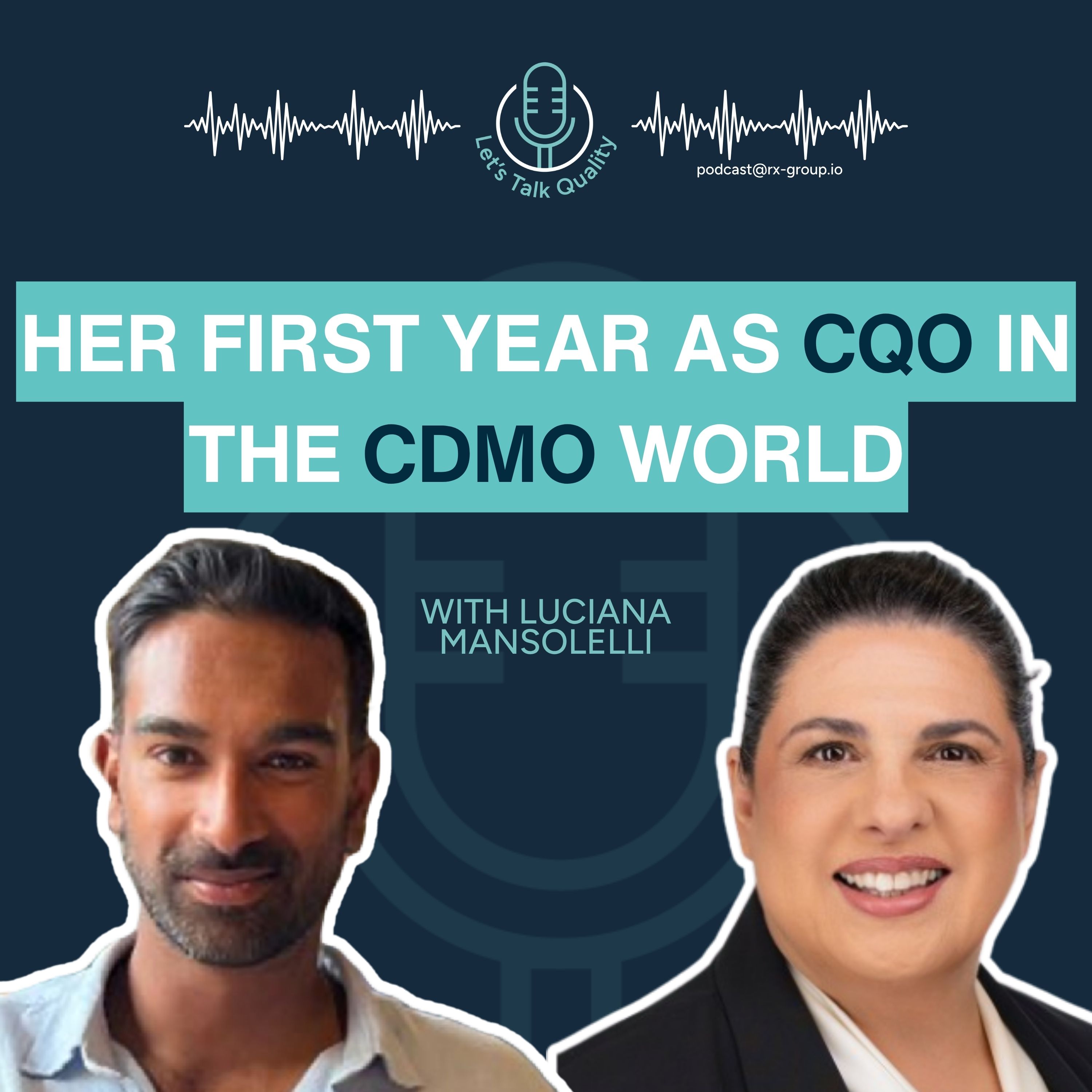 Luciana Mansolelli on Her First Year as CQO in the CDMO World episode artwork