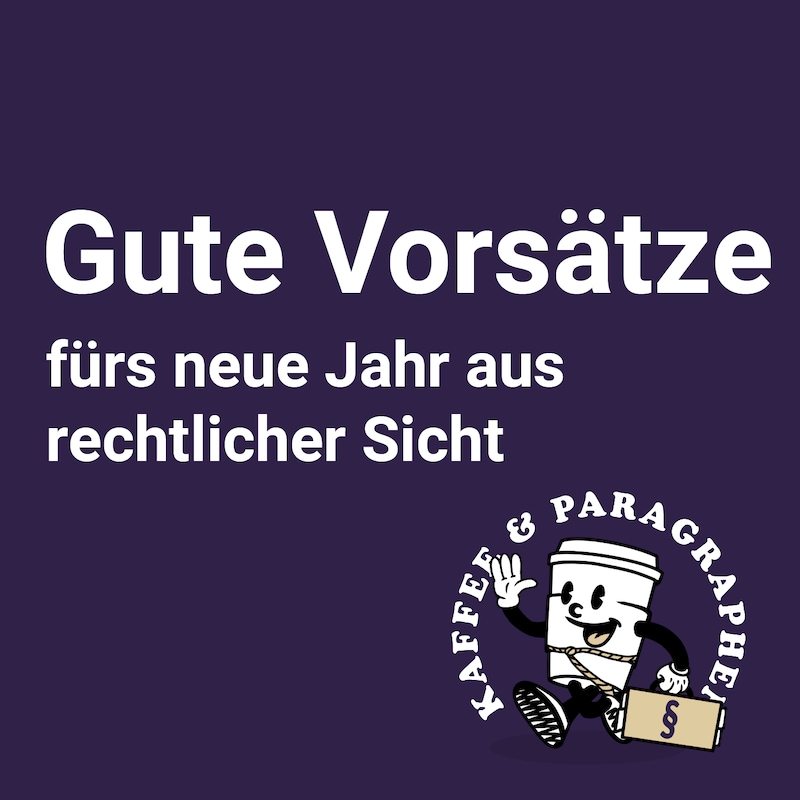 Artwork for podcast Kaffee & Paragraphen