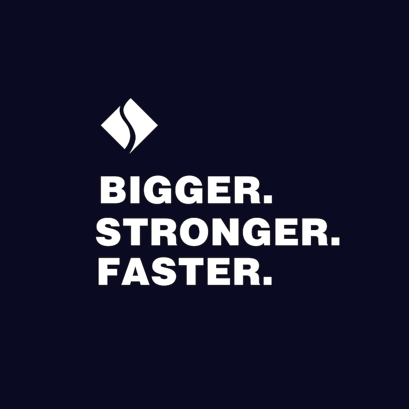 Artwork for podcast Bigger. Stronger. Faster.