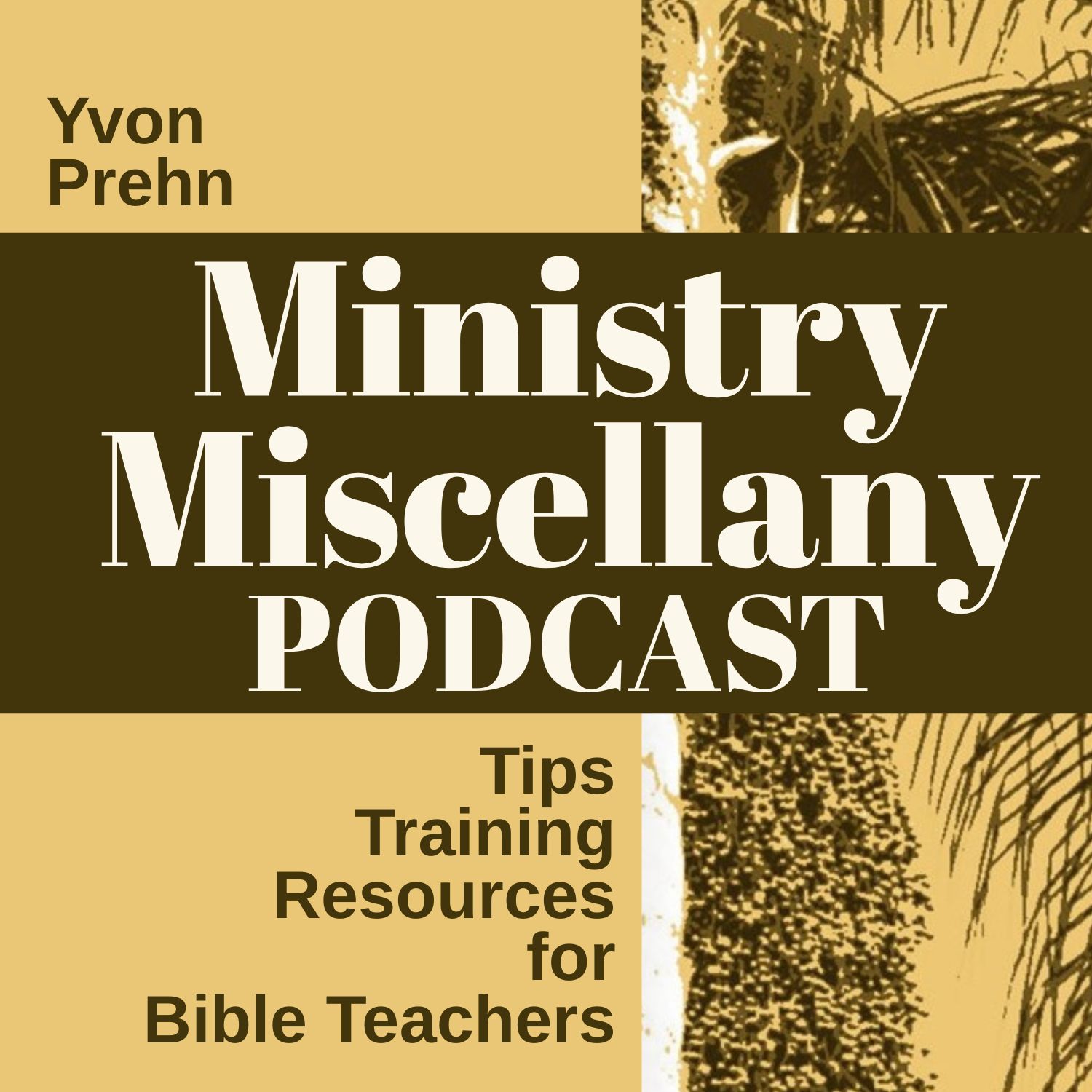 Show artwork for Ministry Miscellany, tools, strategy, challenges for Bible teachers
