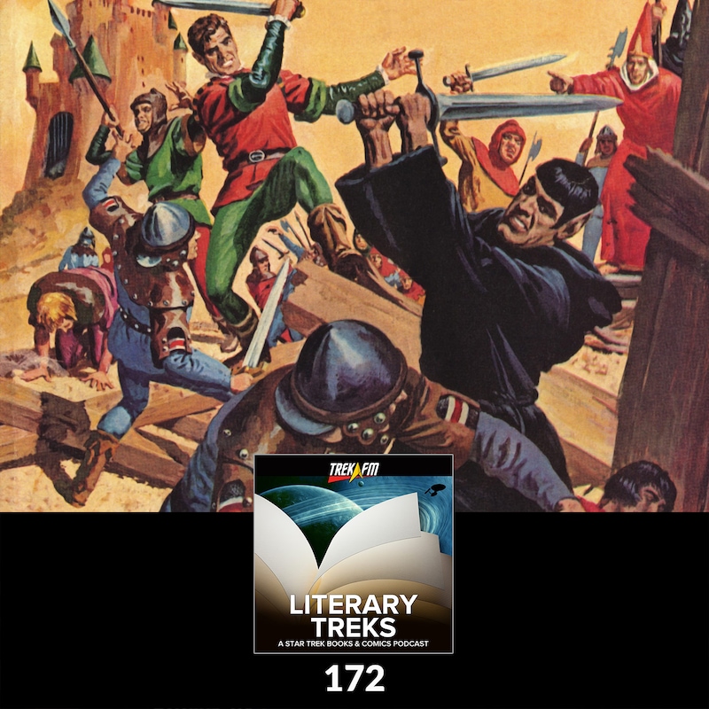 Artwork for podcast Literary Treks: A Star Trek Books and Comics Podcast