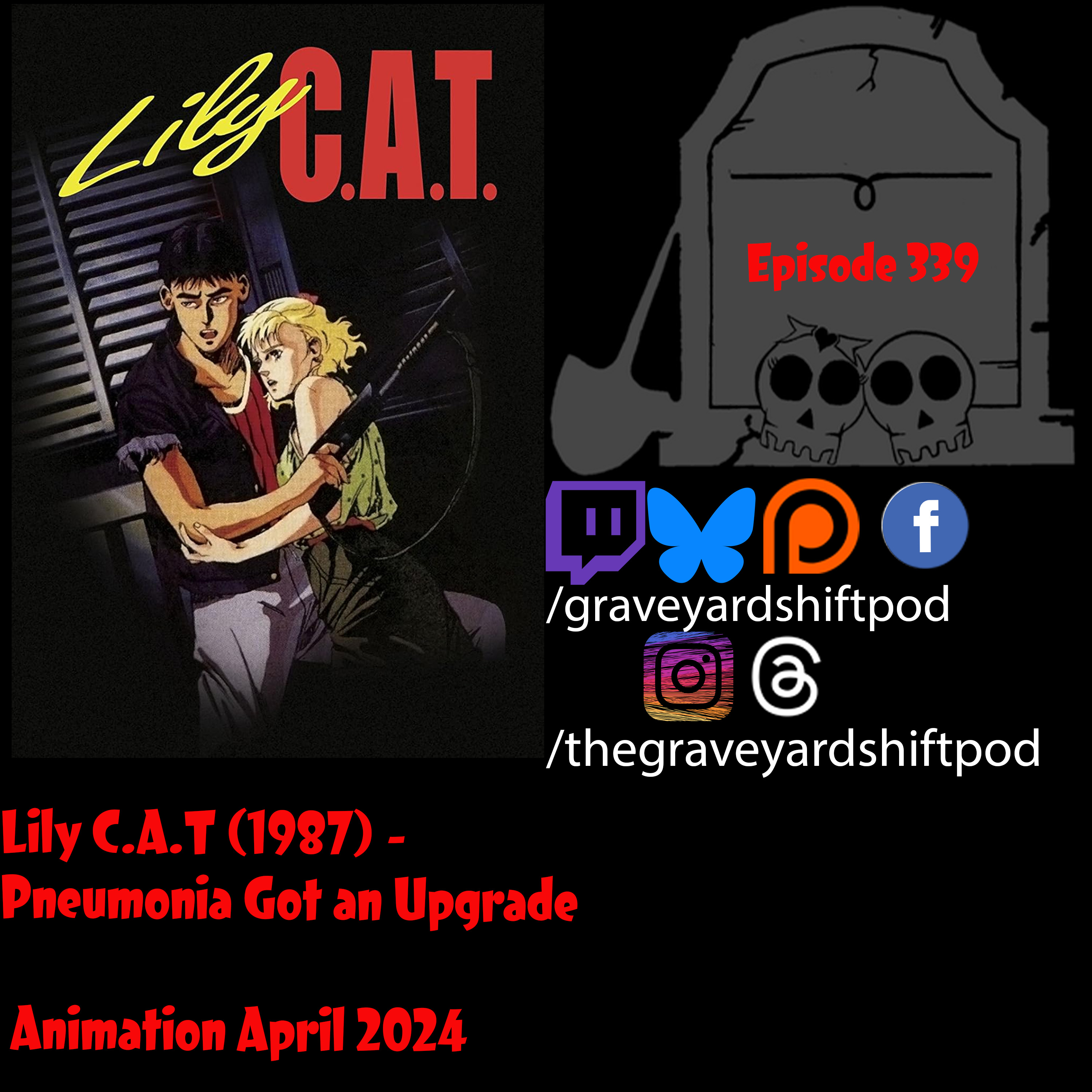 Lily C.A.T (1987) - Pneumonia Got an Upgrade - Animation April 2024