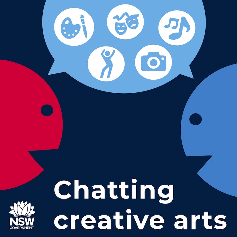 Artwork for podcast Chatting creative arts