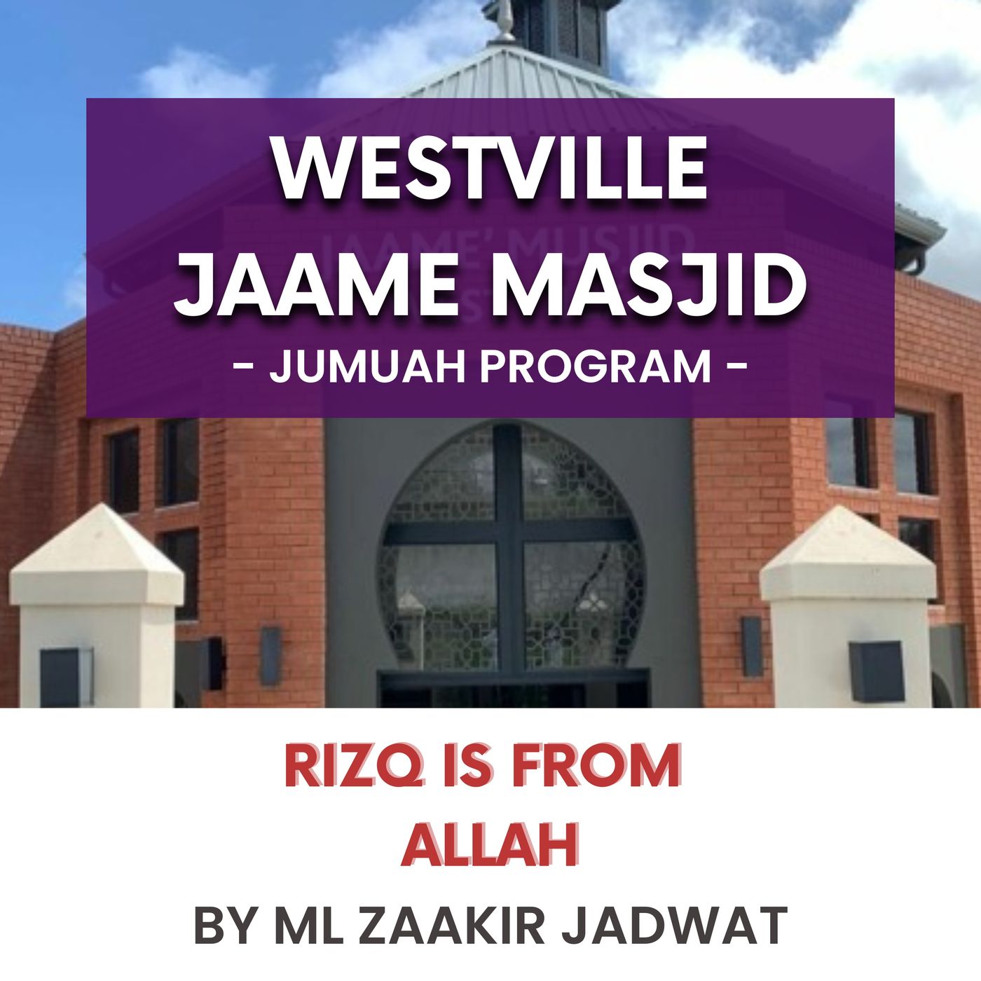 230519_Rizq is from Allah by ML Riaz Dhai