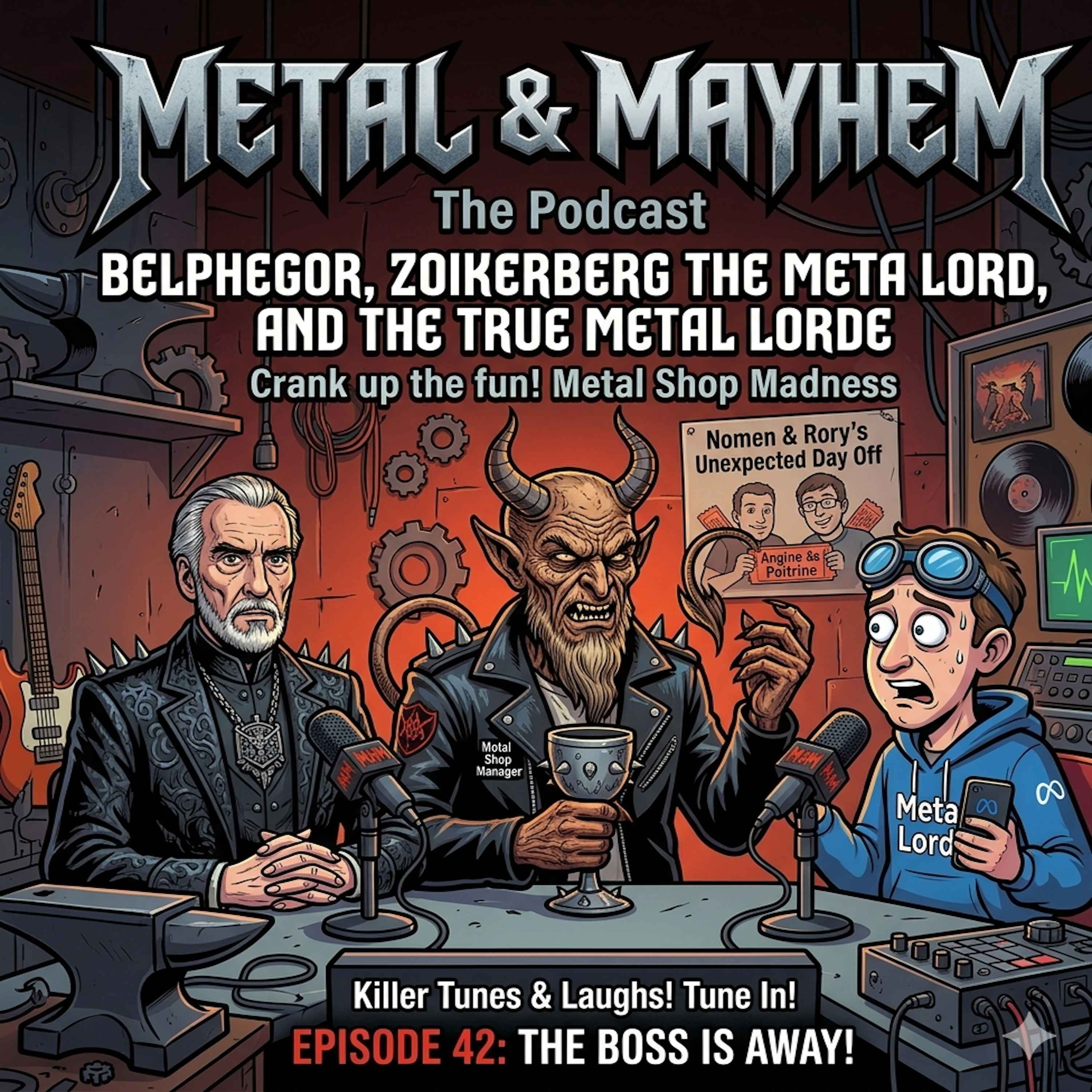 Rocking with Demons: A Metal Podcast Adventure! episode artwork
