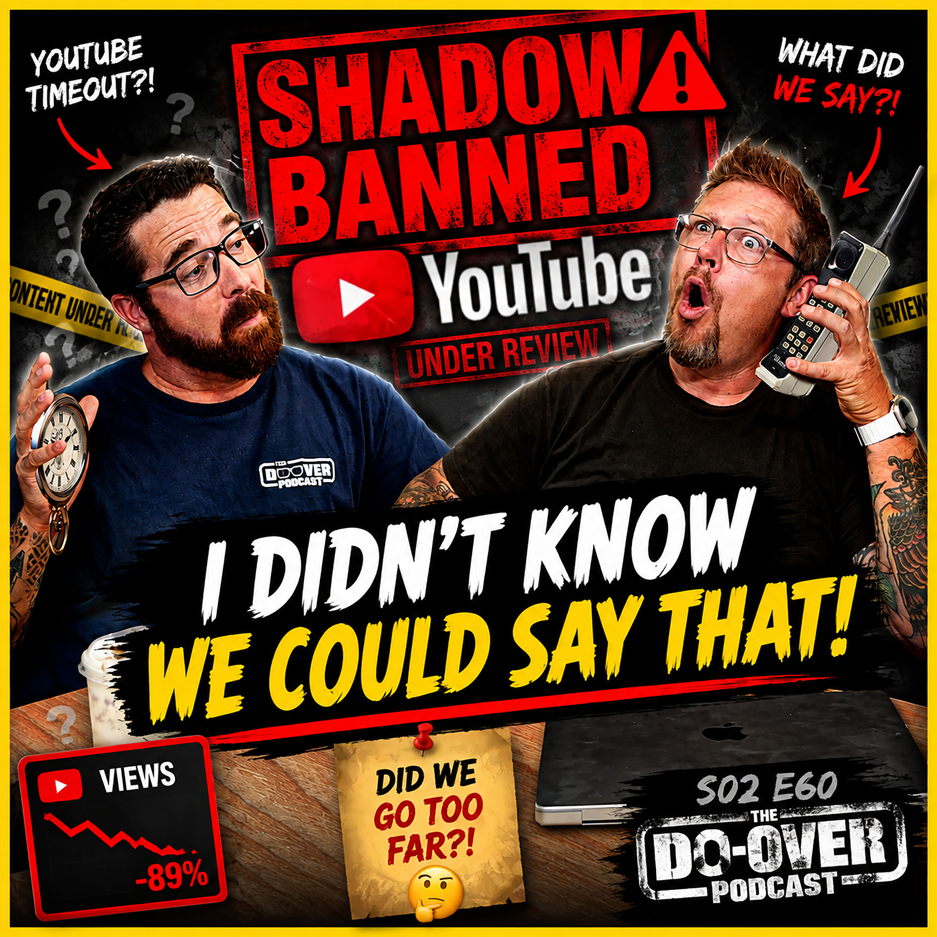 We Got Shadow Banned!!! | The Do-Over Podcast episode artwork