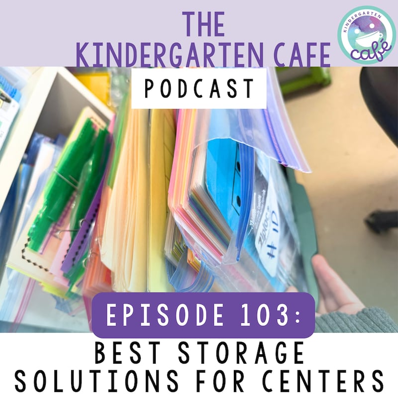 Artwork for podcast Kindergarten Cafe Podcast: Simple Tips for Teaching Kindergarten