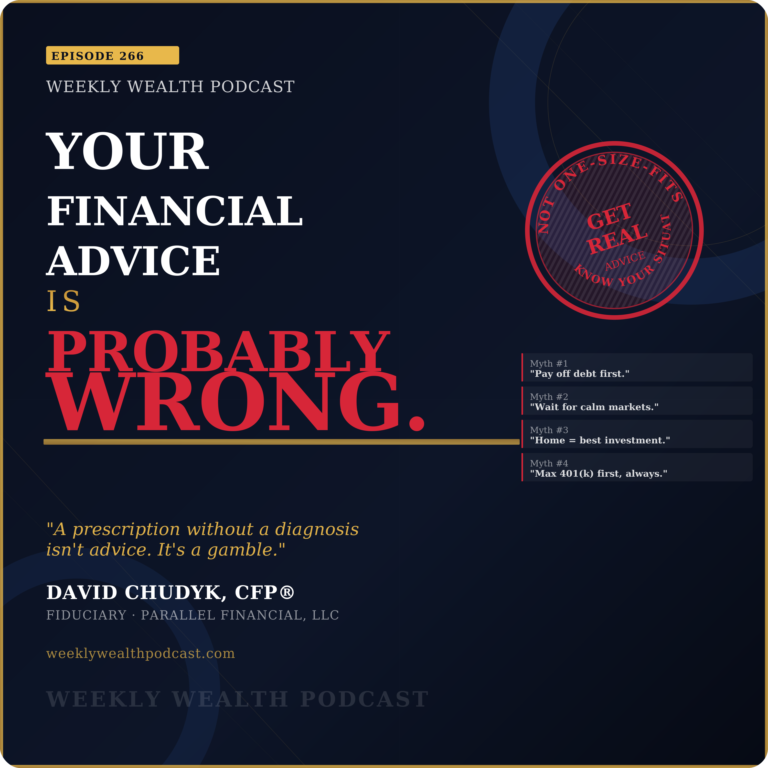 EP: 266 Your Financial Advice is Probably Wrong