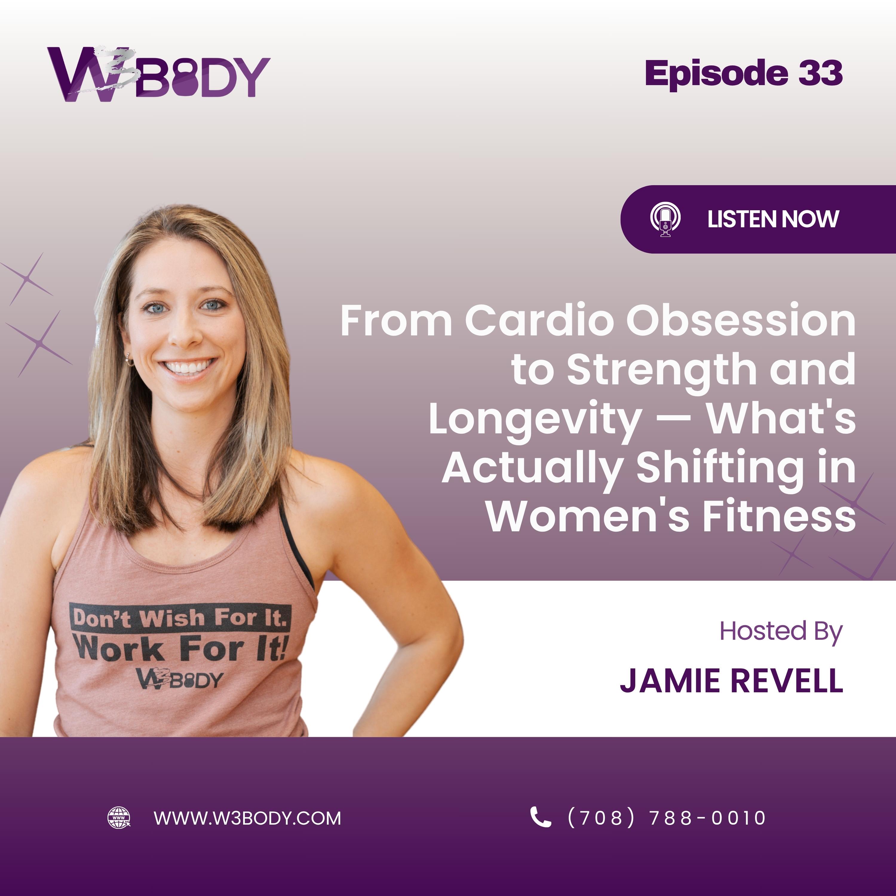 From Cardio Obsession to Strength and Longevity — What's Actually Shifting in Women's Fitness episode artwork