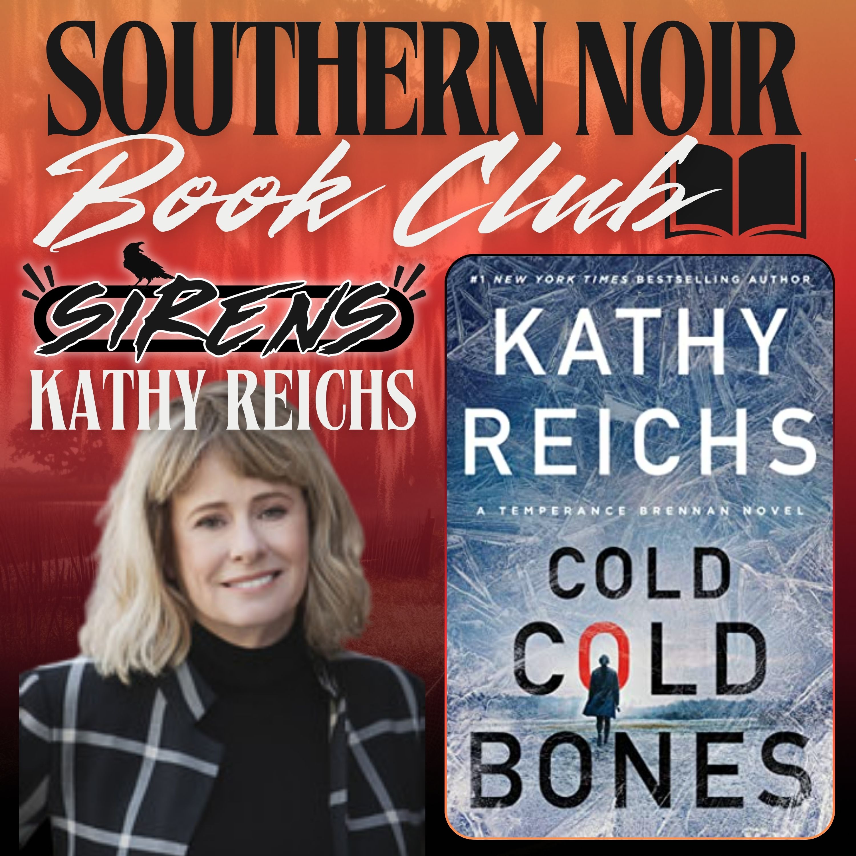 cover of episode Southern Noir Book Club | Kathy Reichs - "Cold, Cold Bones"