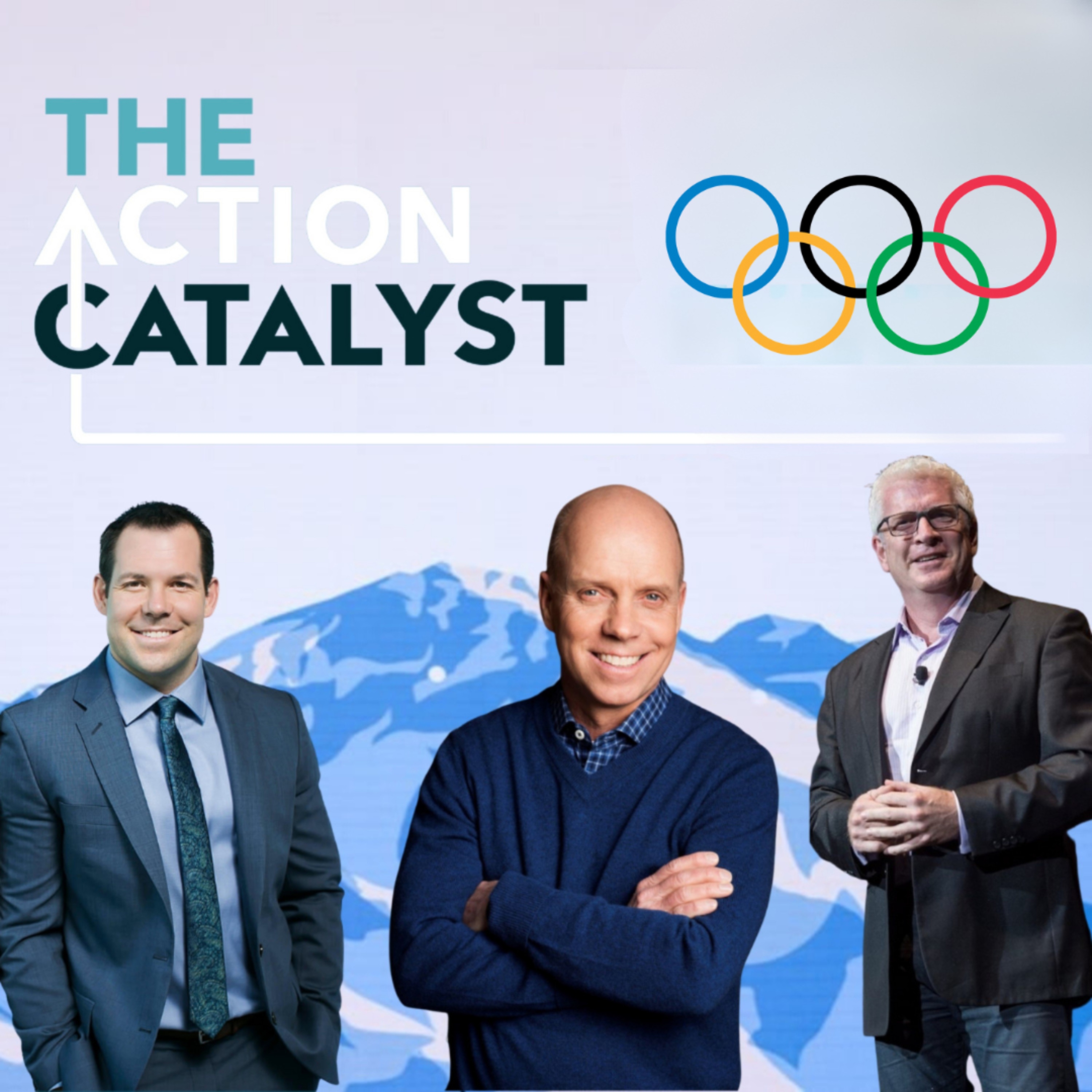 From Podium to Podcast;  Olympians Johnny Quinn, Vince Poscente, & Scott Hamilton