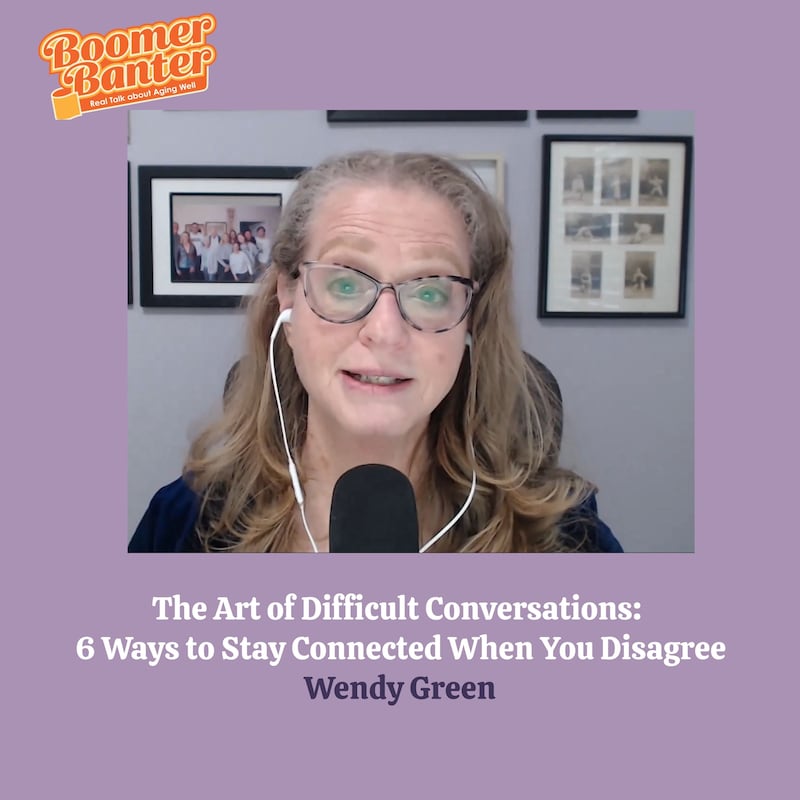 Artwork for podcast Boomer Banter, Real Talk about Aging Well