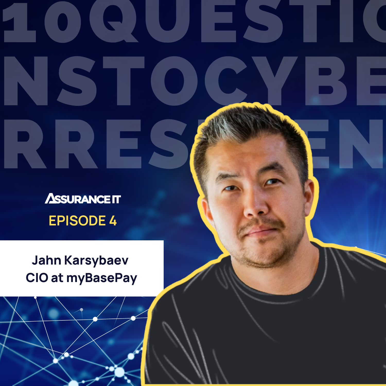 Artwork for podcast 10 Questions to Cyber Resilience